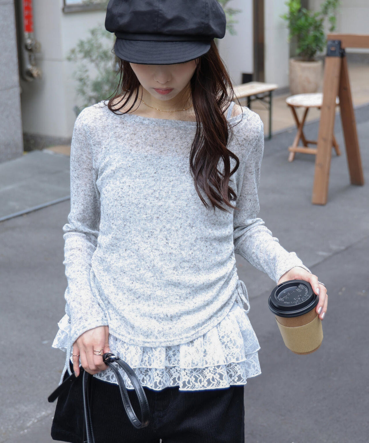 162cm 着用サイズ：FR
