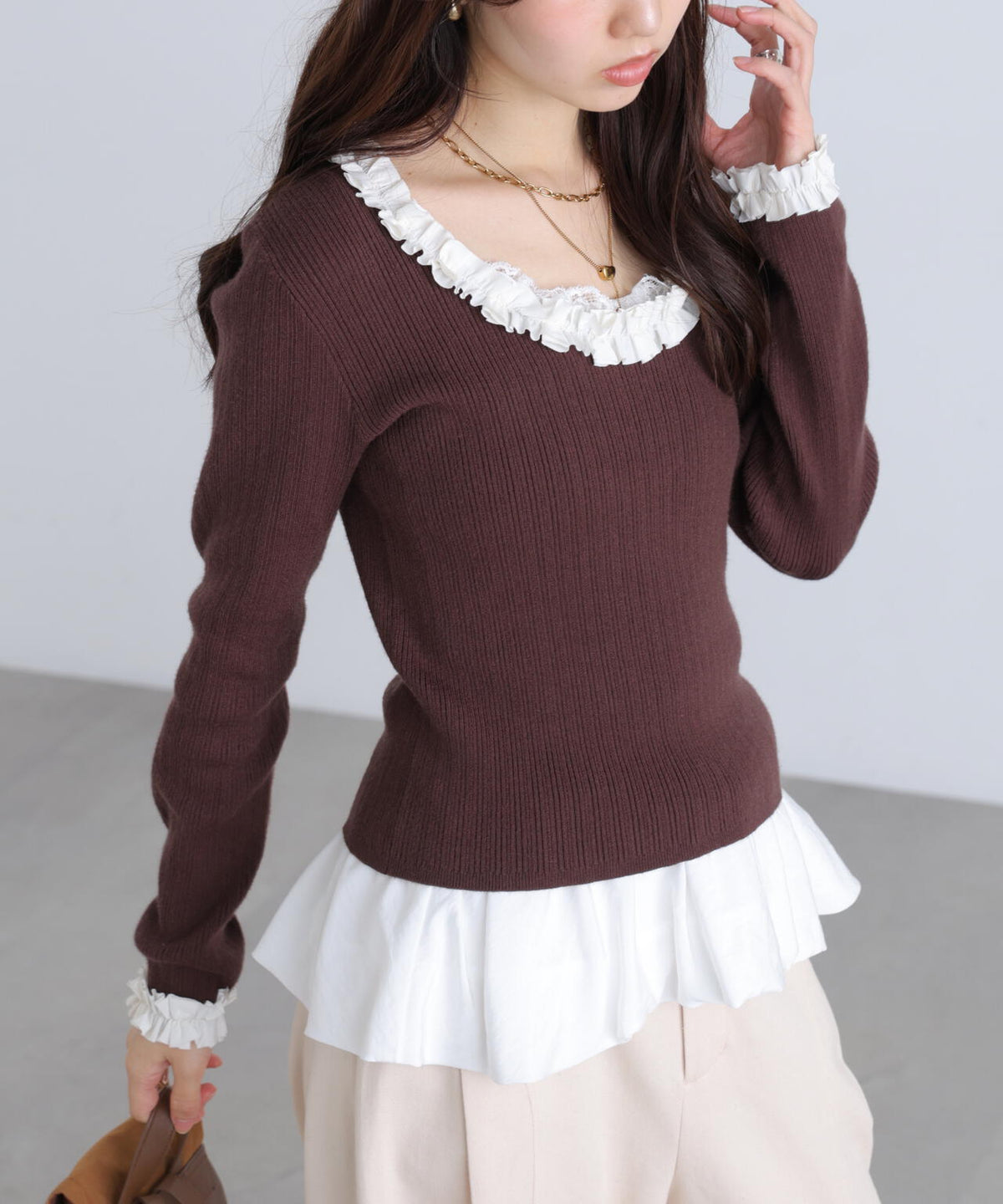 162cm 着用サイズ：FR