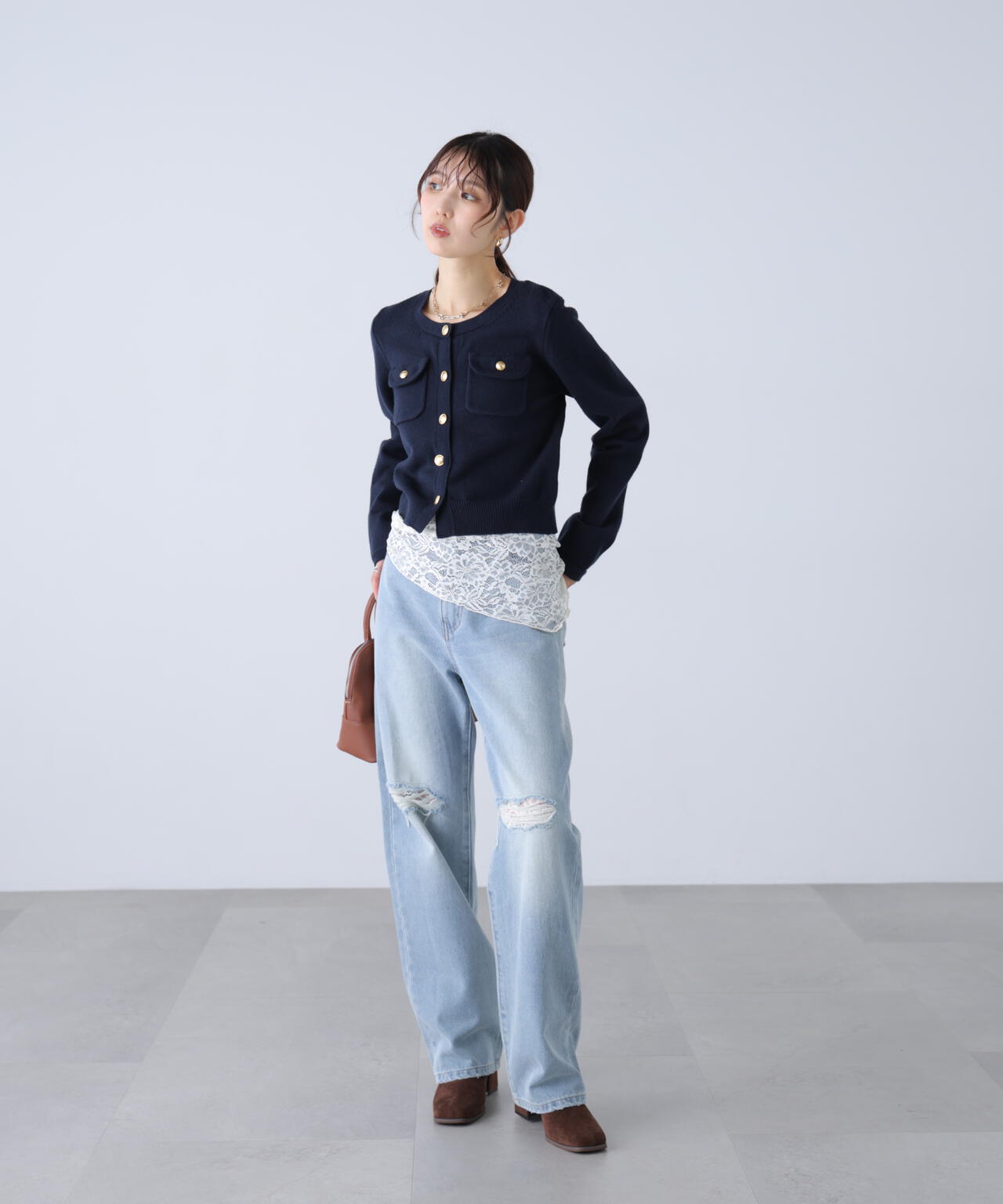 162cm 着用サイズ：FR