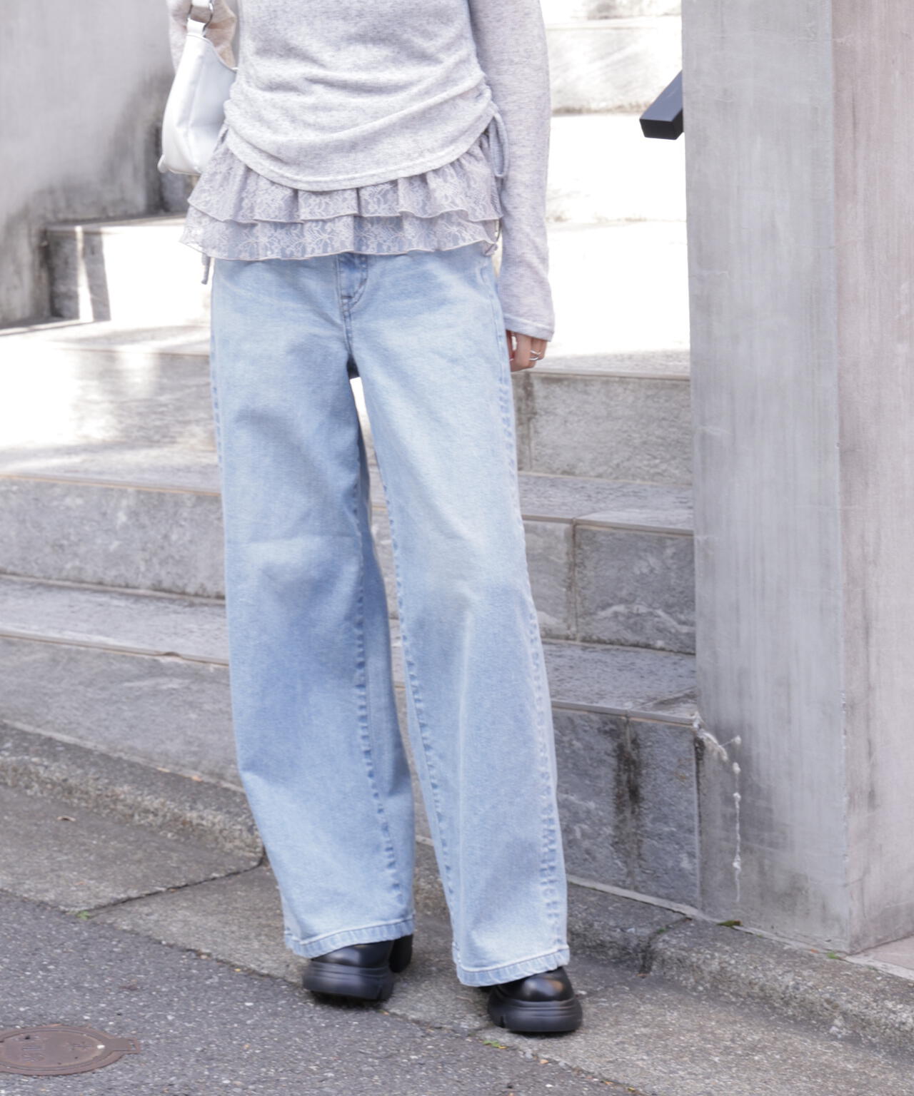 SOMETHING〉LISAワイドデニムパンツ XS別注 | FREE'S MART(フリーズ SOMETHING〉LISAワイドデニムパンツ XS別注 | FREE'S MART(フリーズ
