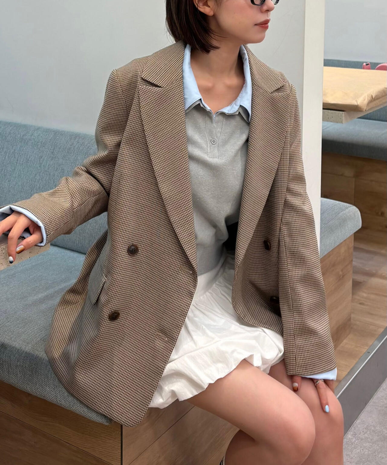 ダブルブレストジャケット