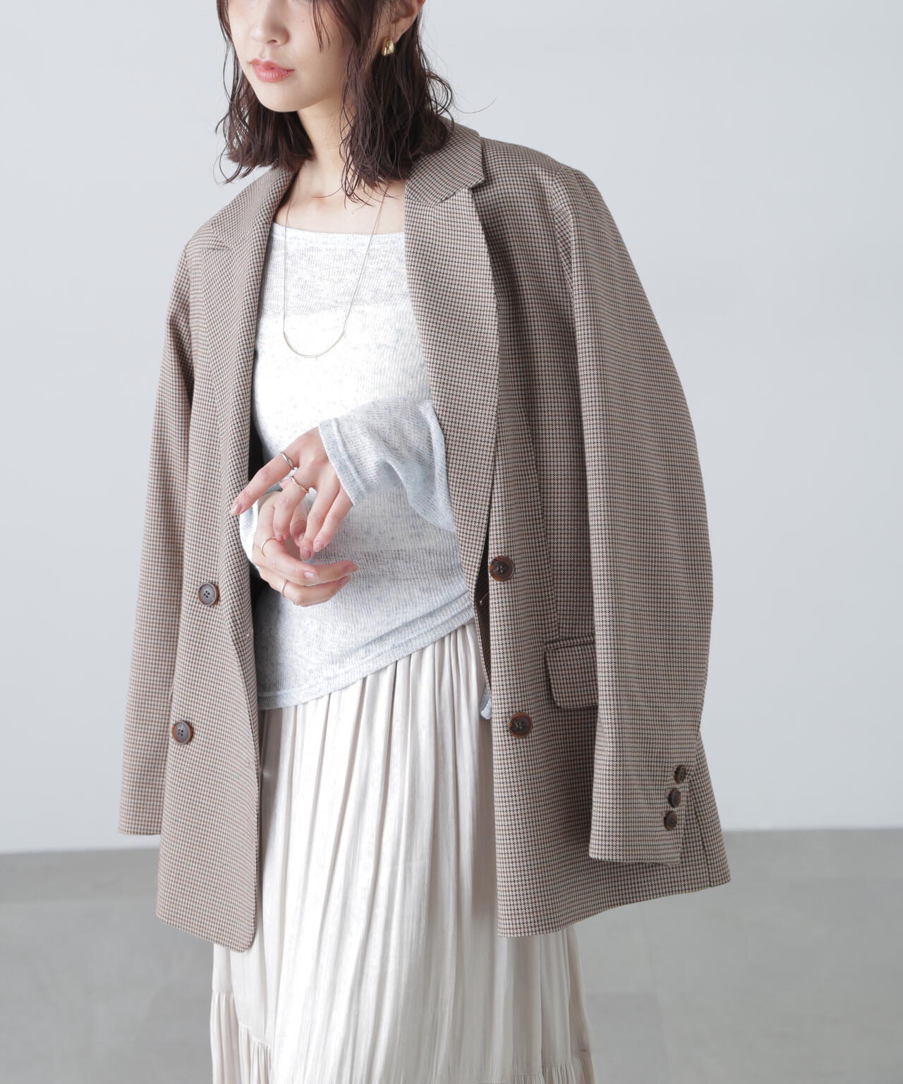 ダブルブレストジャケット