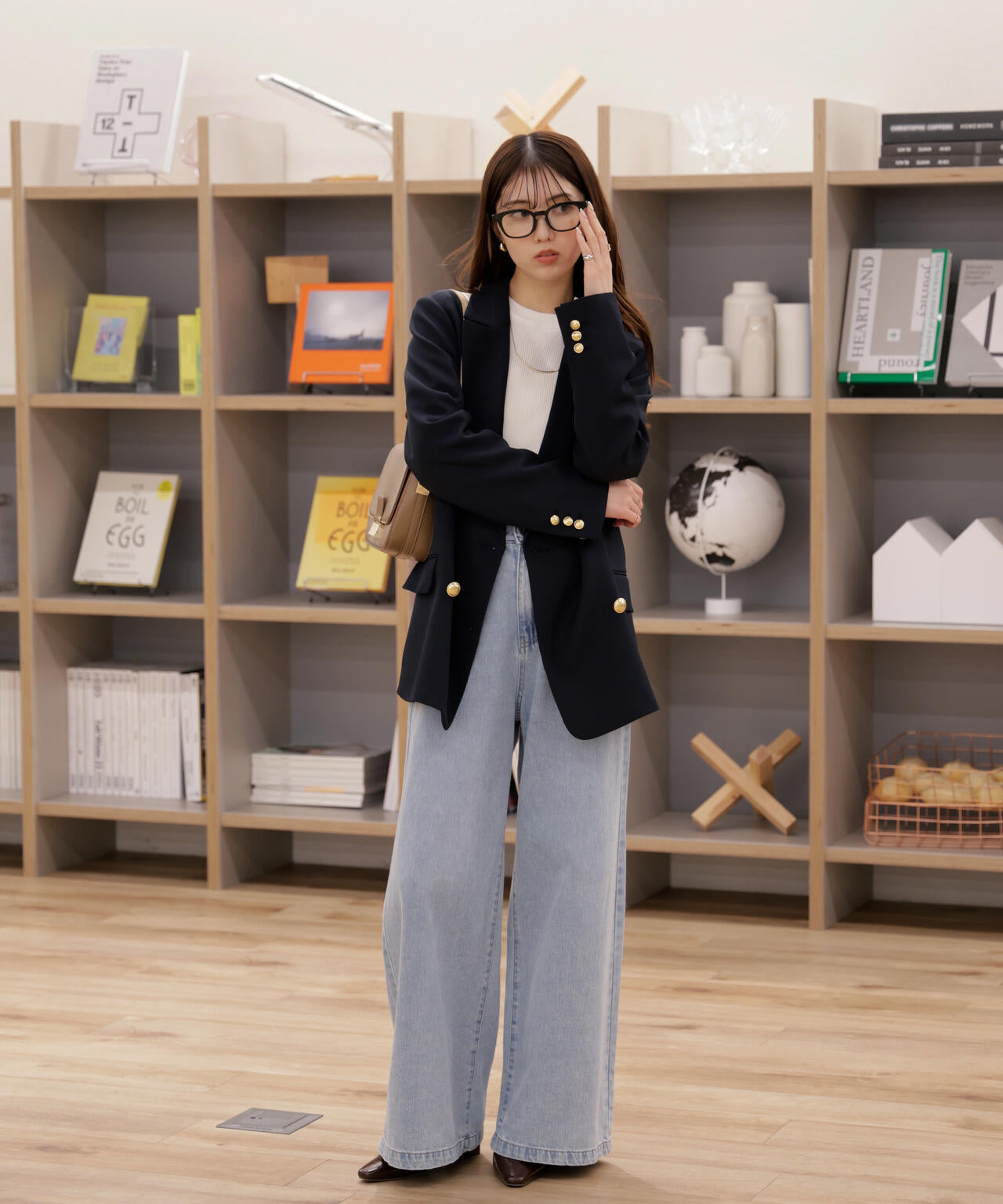 FREE'S MART ネイビー ダブルブレストジャケット ダブルブレストジャケット | FREE'S MART（フリーズマート） ｜【公式