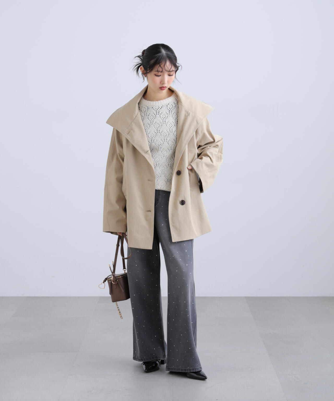 162cm 着用サイズ：M