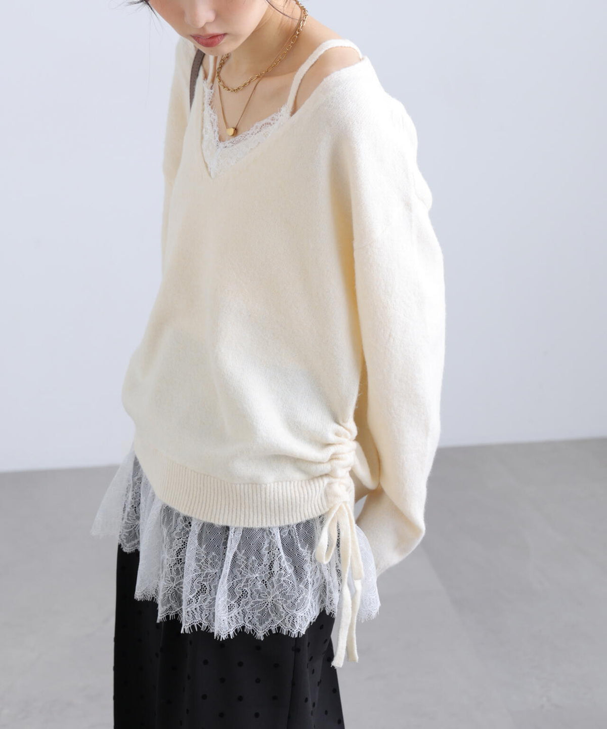 162cm 着用サイズ：FR