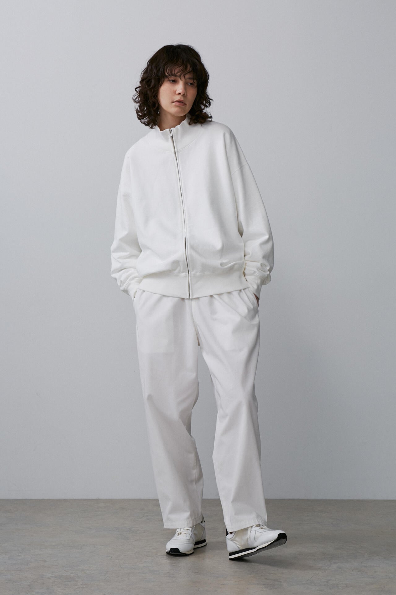 Y / ORGANIC COTTON BLEND HEAVY WEIGHT FLEECE BZ | YLÈVE（イレーヴ