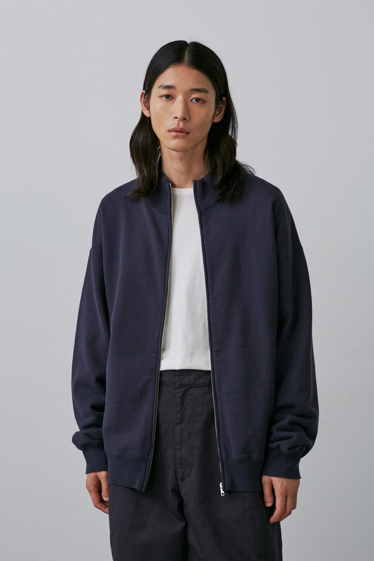 Y / ORGANIC COTTON BLEND HEAVY WEIGHT FLEECE BZ | YLÈVE（イレーヴ