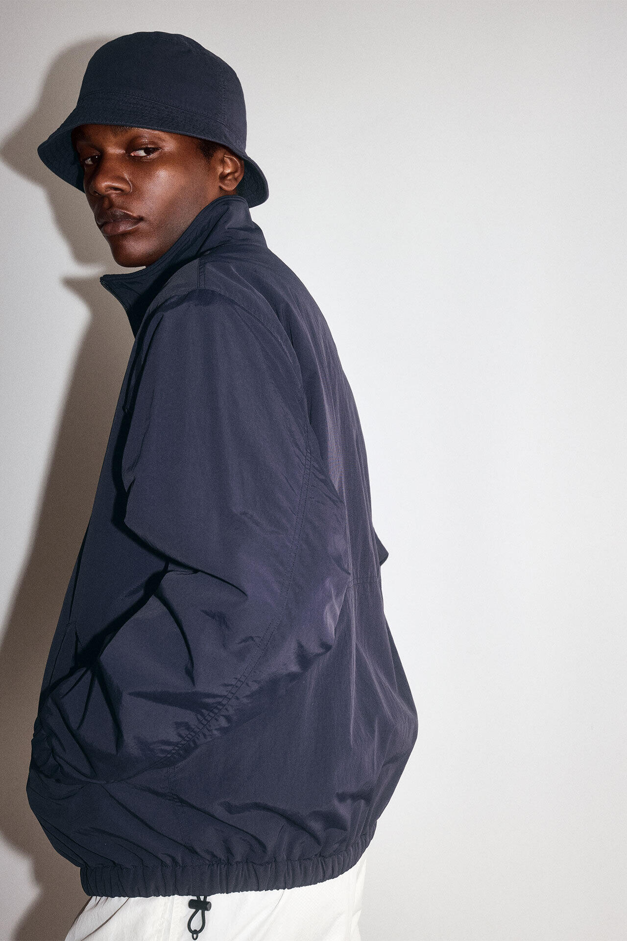 Y / RECYCLE NYLON TAFFETA / RECYCLE POLYESTER FLEECE BZ | YLÈVE