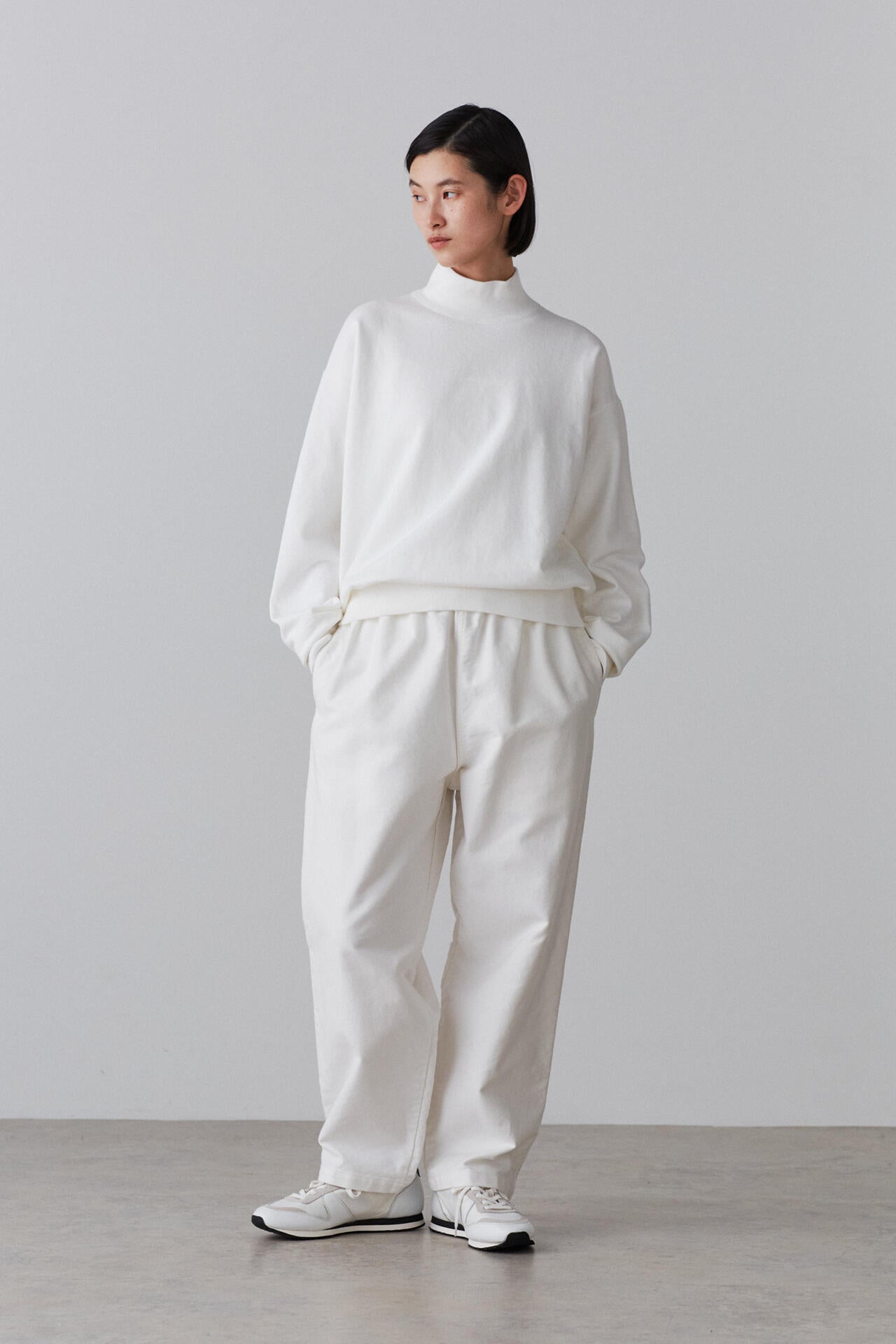 Y / ORGANIC COTTON MOLESKIN TAPERED EASY TR | YLÈVE（イレーヴ