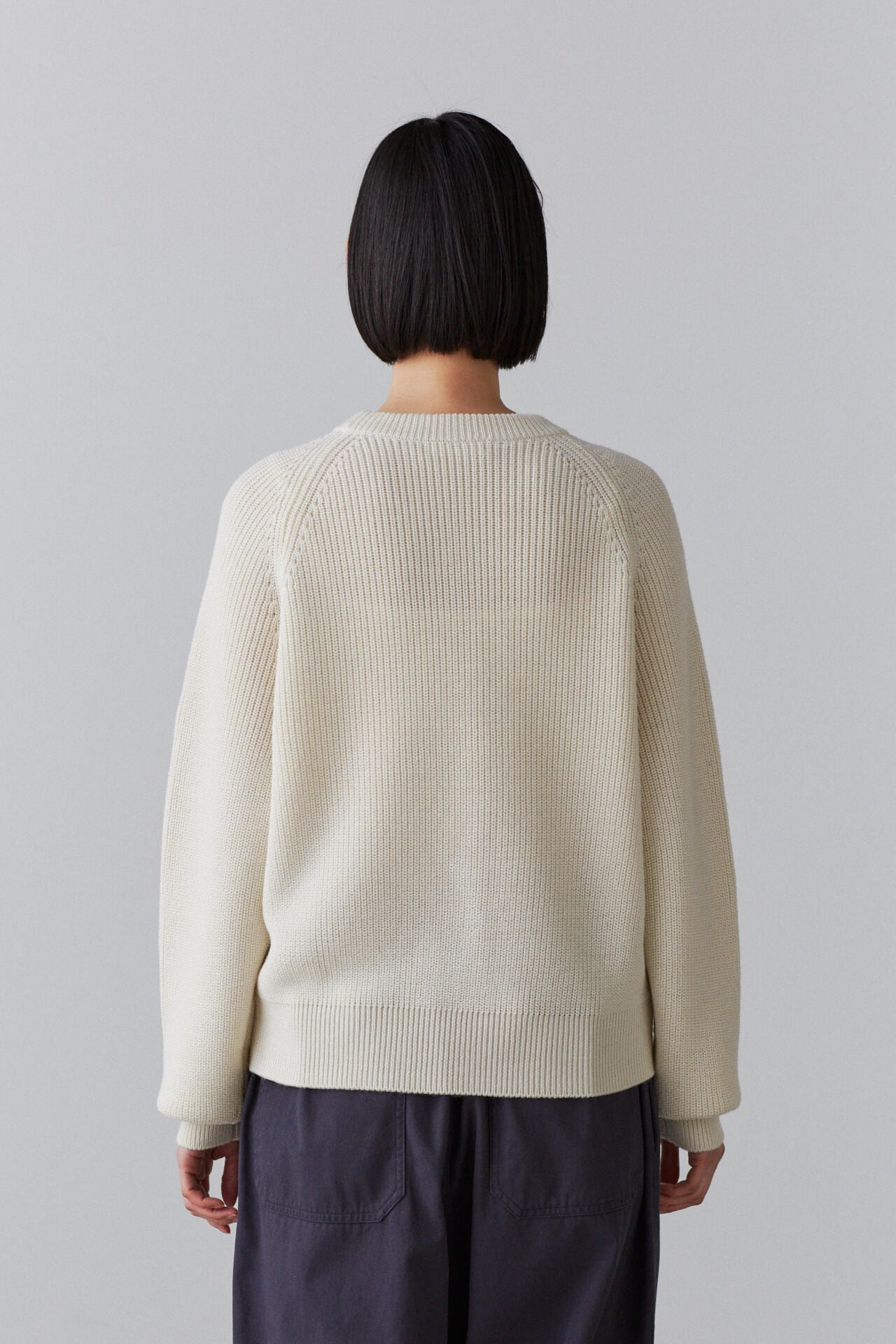 Y / NON MULESING WOOL KN C/N P/O | YLÈVE（イレーヴ