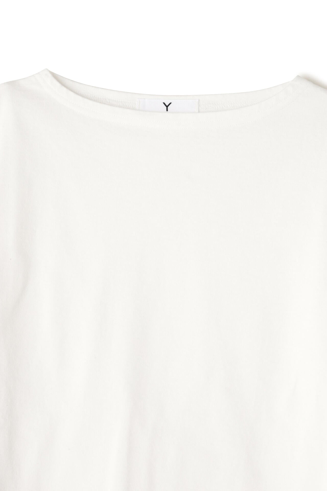 Y / ORGANIC COTTON JERSEY BOAT NECK P/O | YLÈVE(イレーヴ Y / ORGANIC COTTON JERSEY BOAT NECK P/O | YLÈVE(イレーヴ