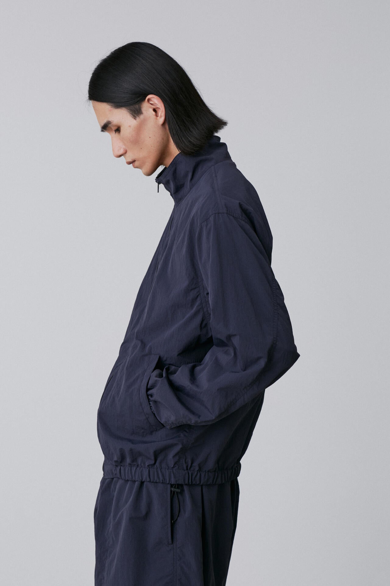 Y / RECYCLE NYLON MIX TAFFETA BLOUSON | YLÈVE（イレーヴ