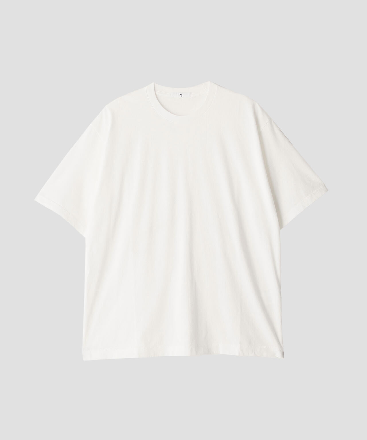 Ｙ / ORGANIC COTTON JERSEY SHORT SLEEVE T‐SHIRT