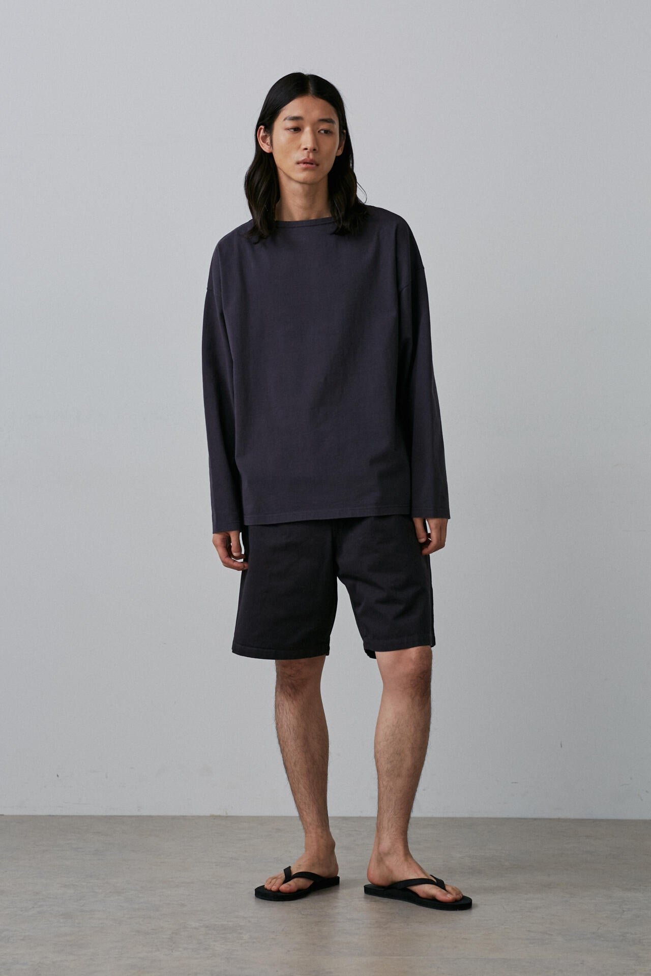 Y / ORGANIC COTTON JERSEY BOAT NECK PULL OVER | YLÈVE（イレーヴ