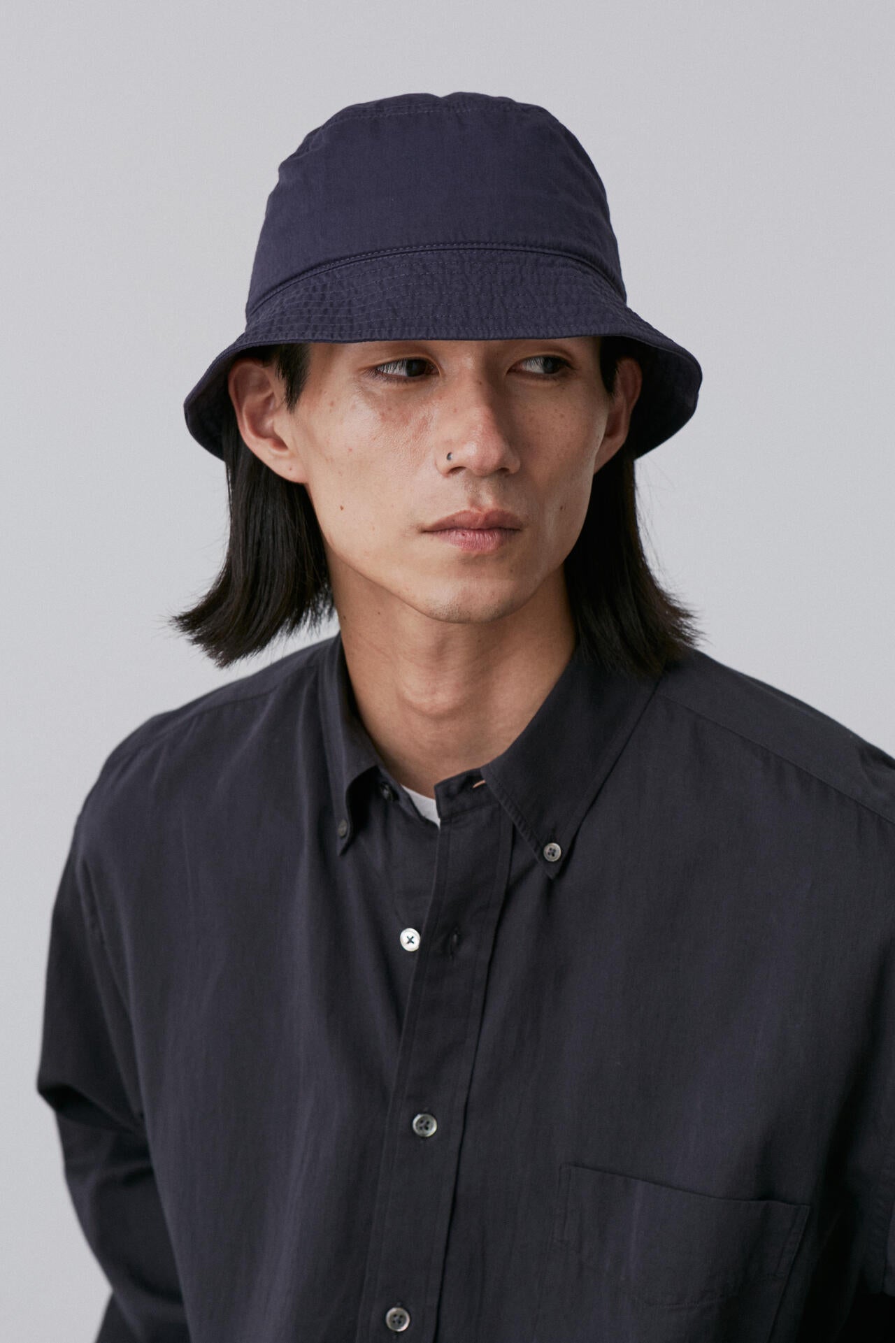 Ｙ / ORGANIC COTTON HIGH DENSITY SATIN HAT