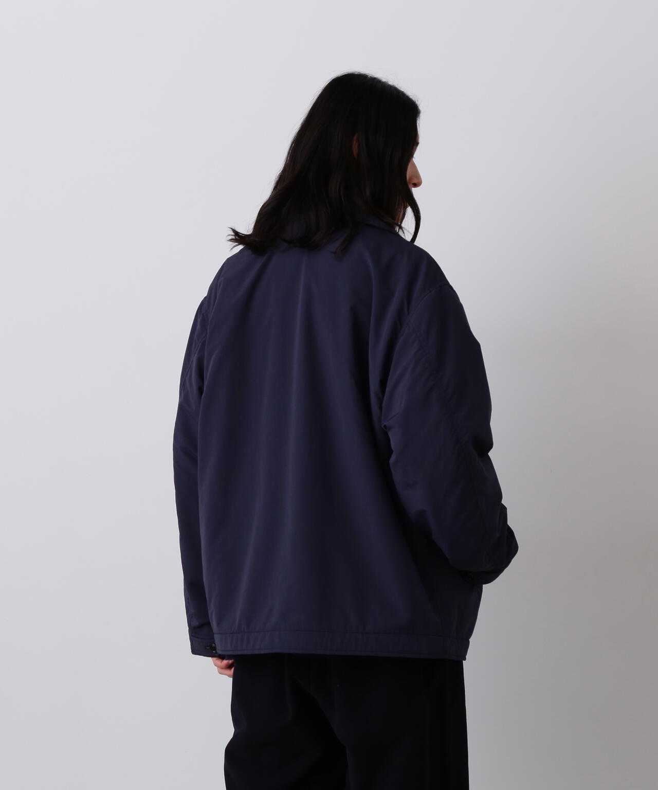 Y / RECYCLE NYLON MIX TAFFETA / RECYCLE POLYESTER FLEECE COAT