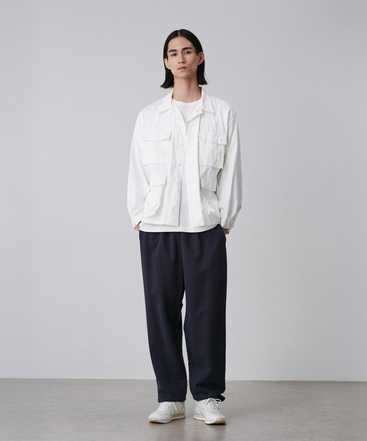 Ｙ / ORGANIC COTTON HIGH DENSITY SATIN BLOUSON