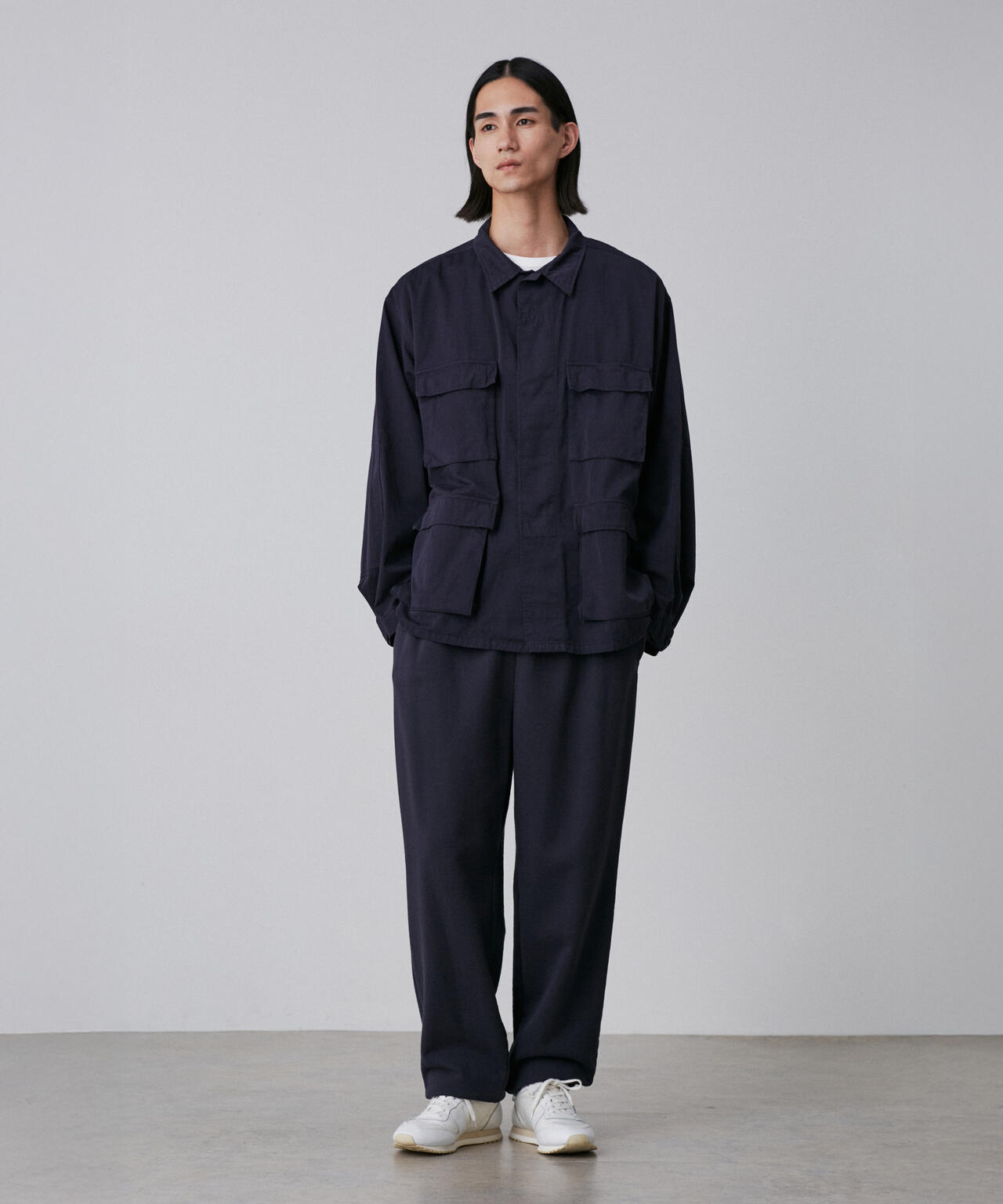 Ｙ / ORGANIC COTTON HIGH DENSITY SATIN BLOUSON