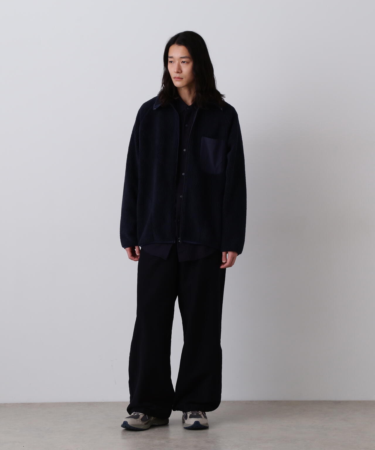 Y / RECYCLE POLYESTER BOA BLOUSON | YLÈVE（イレーヴ） ｜【公式