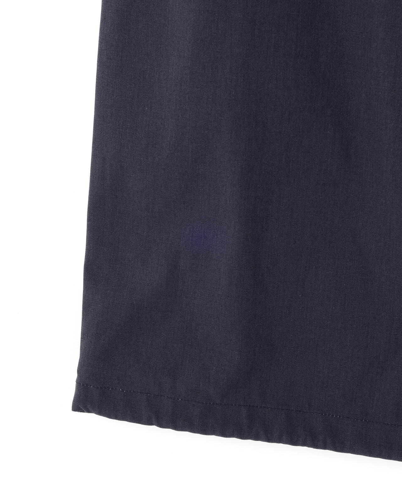 Y / ORGANIC COTTON / RECYCLE POLYESTER TWILL EASY TROUSERS
