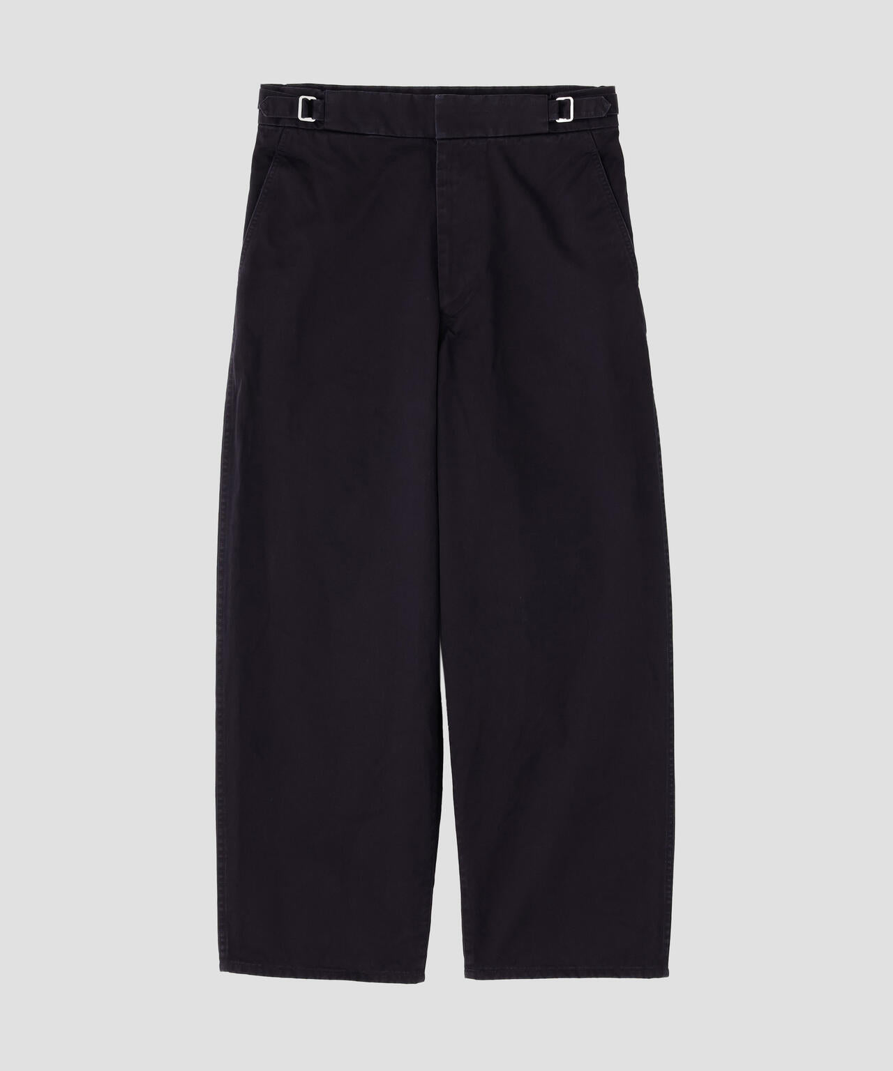 Y / ORGANIC COTTON CHINO ADJUSTER TROUSERS | YLÈVE（イレーヴ