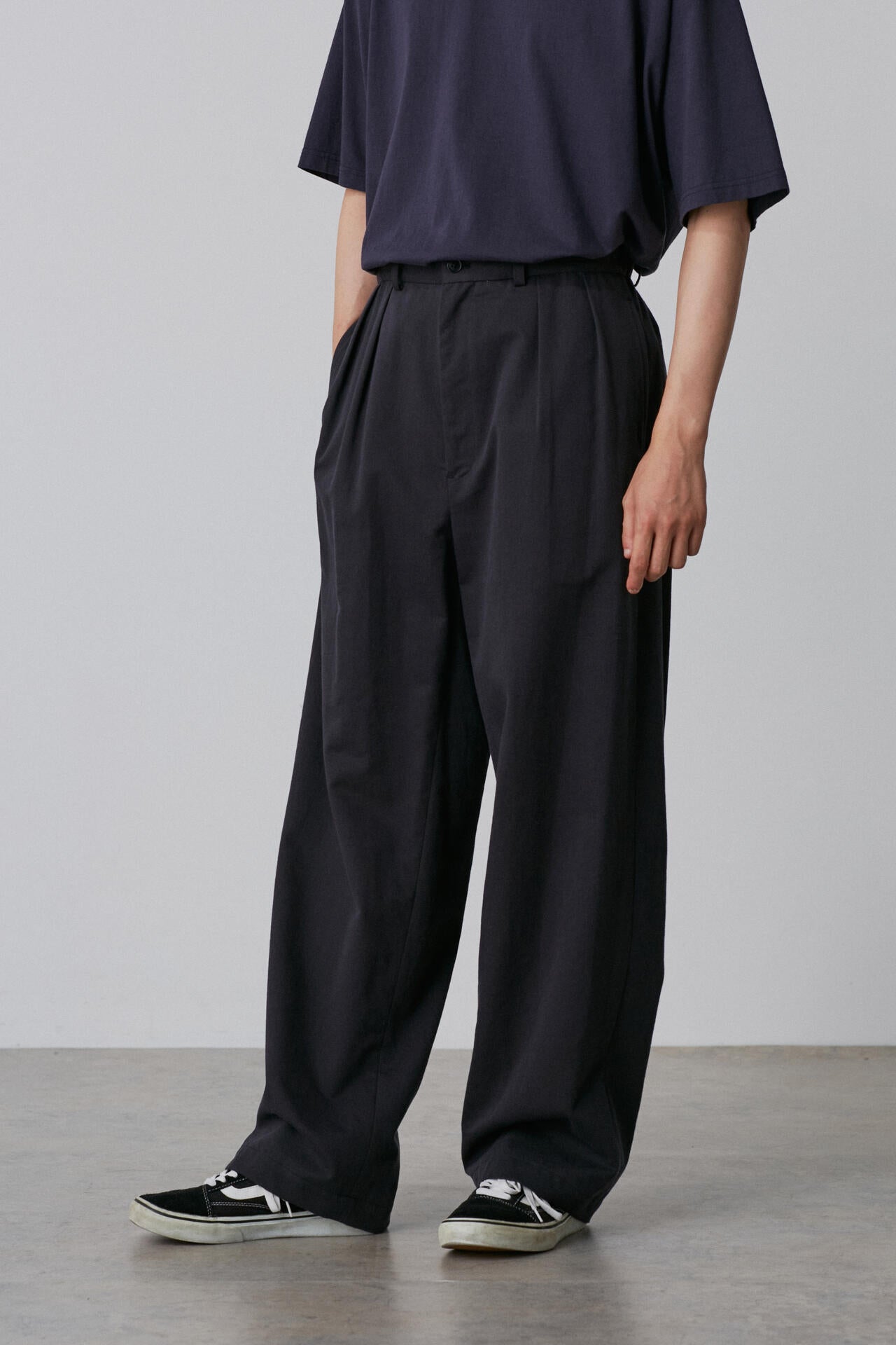 Y / ORGANIC COTTON TENCEL CHINO TROUSERS | YLÈVE（イレーヴ