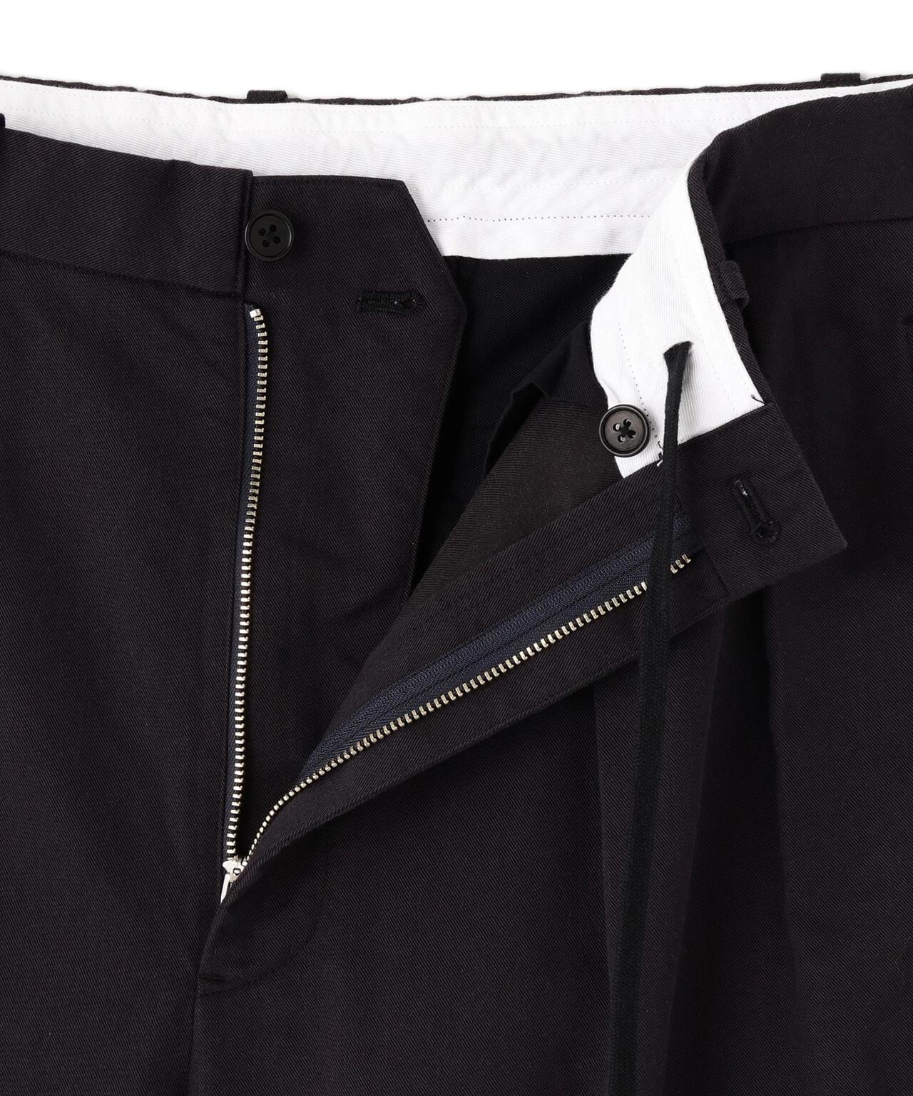 Ｙ / ORGANIC COTTON TENCEL CHINO TROUSERS