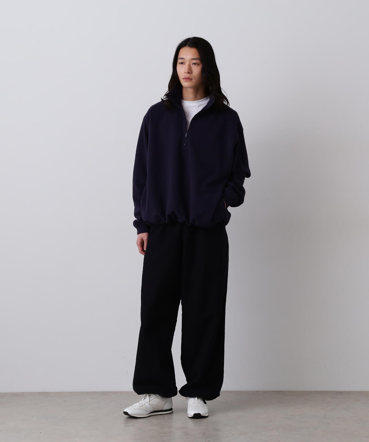 Ｙ / ORGANIC COTTON SOFT MOLESKIN TAPERED EASY TROUSERS