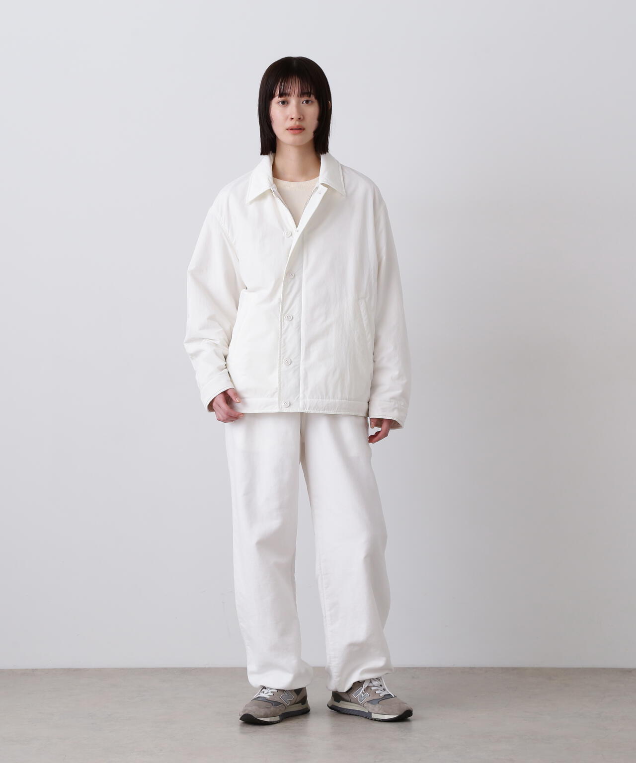 Y / ORGANIC COTTON SOFT MOLESKIN EASY TROUSERS | YLÈVE（イレーヴ