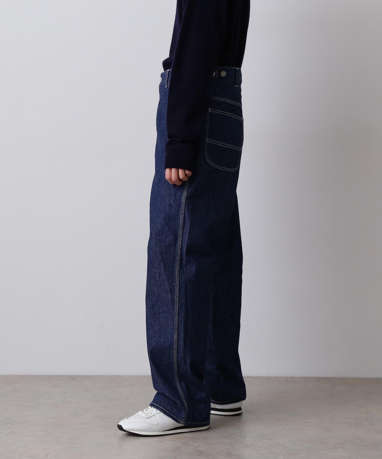 Y / 13oz ORGANIC COTTON DENIM PAINTER PANTS | YLÈVE（イレーヴ