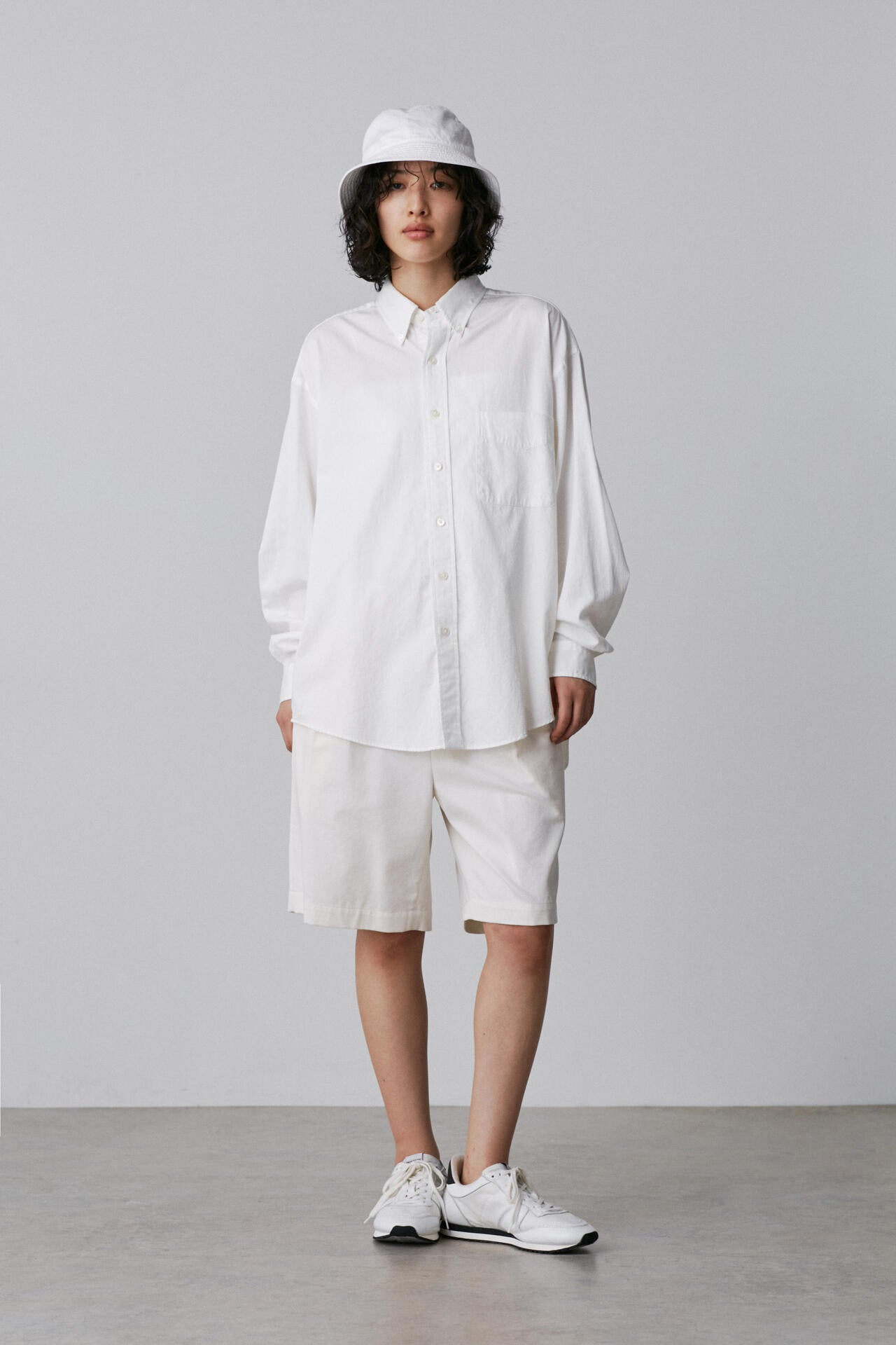 Y / ORGANIC COTTON WASHER SATIN SHIRT | YLÈVE（イレーヴ