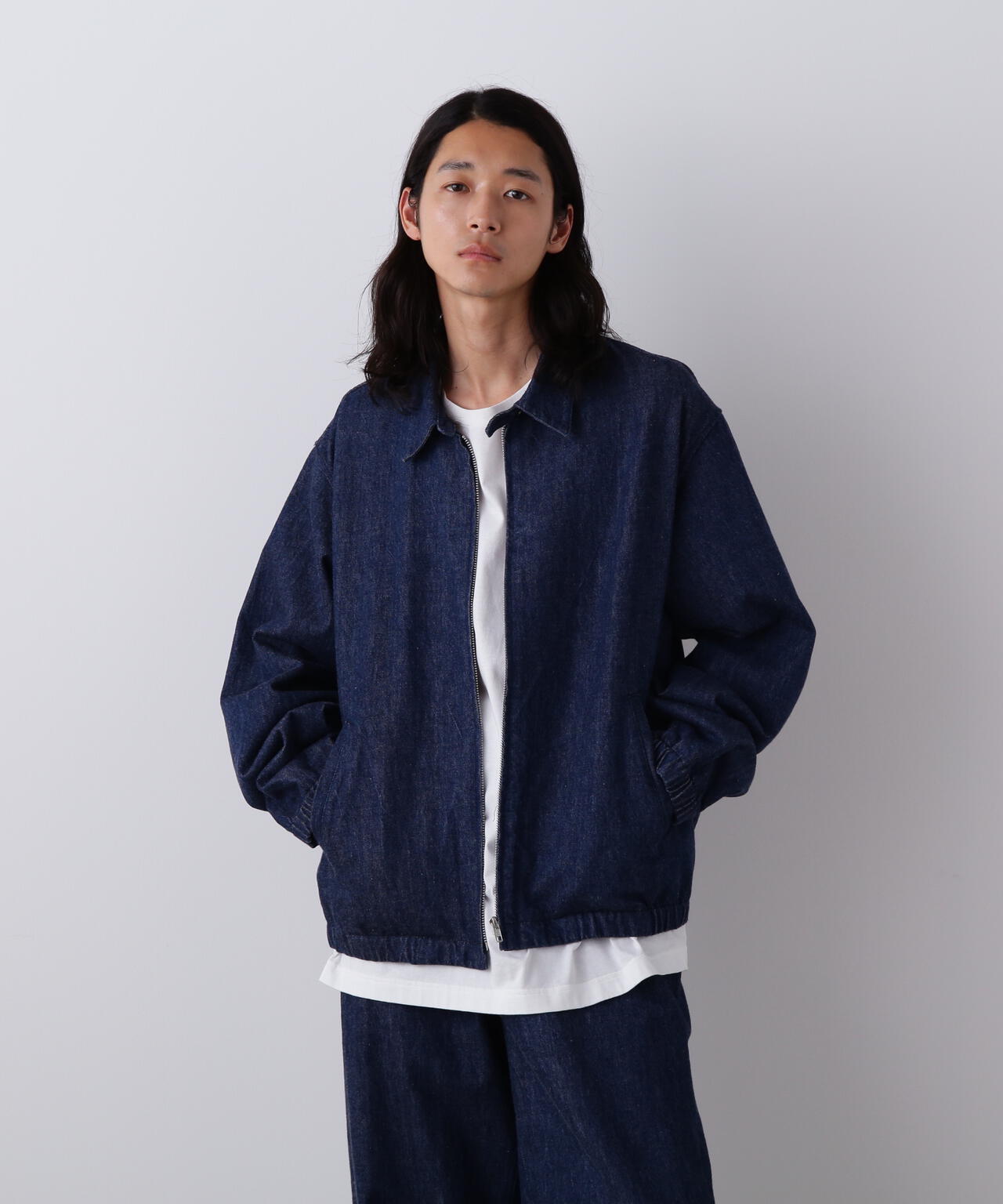 最終価格YLEVE イレーブ13オンスオーガニックコットンデニム ブルゾン 新品 Y / 13oz ORGANIC COTTON DENIM BLOUSON | YLÈVE（イレーヴ