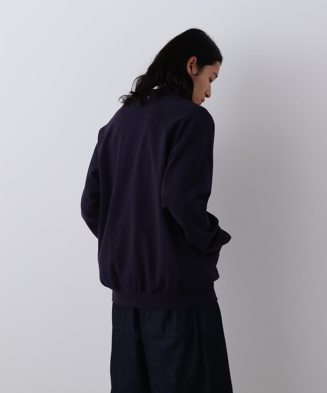 Y / ORGANIC COTTON HEAVY WEIGHT FLEECE ZIP UP BLOUSON | YLÈVE