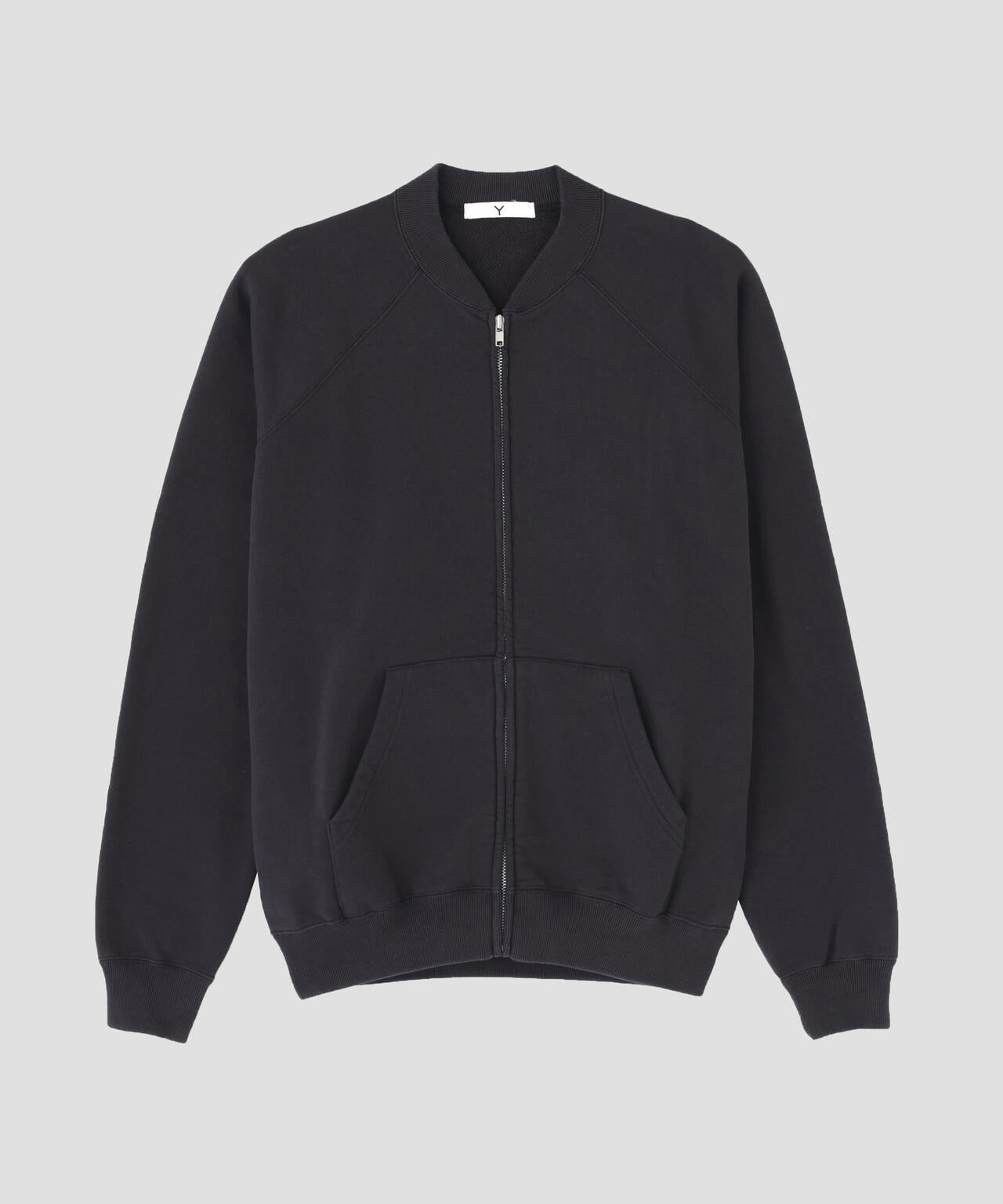 Y / ORGANIC COTTON HEAVY WEIGHT FLEECE ZIP UP BLOUSON | YLÈVE