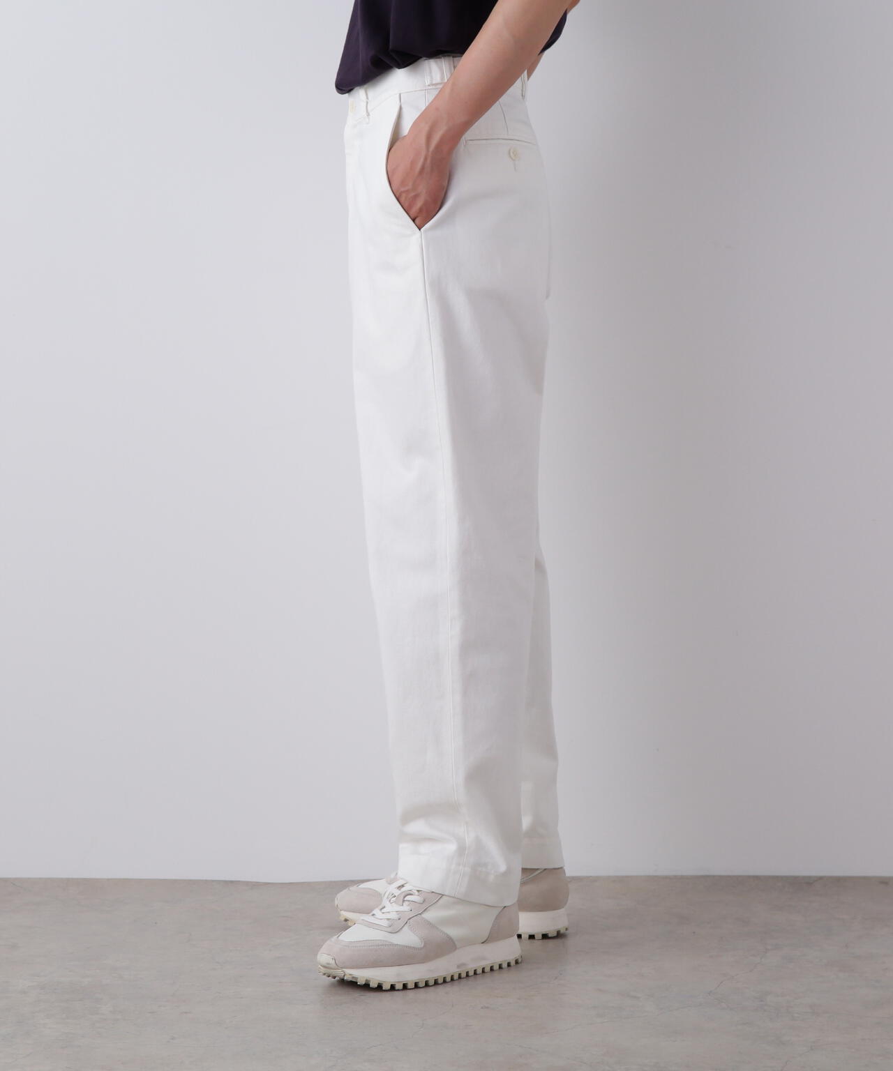 Y / 13oz ORGANIC COTTON DENIM ADJUSTER TROUSER | YLÈVE（イレーヴ