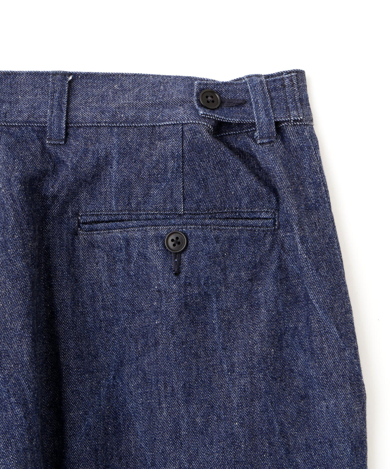 Y / 13oz ORGANIC COTTON DENIM ADJUSTER TROUSER | YLÈVE（イレーヴ
