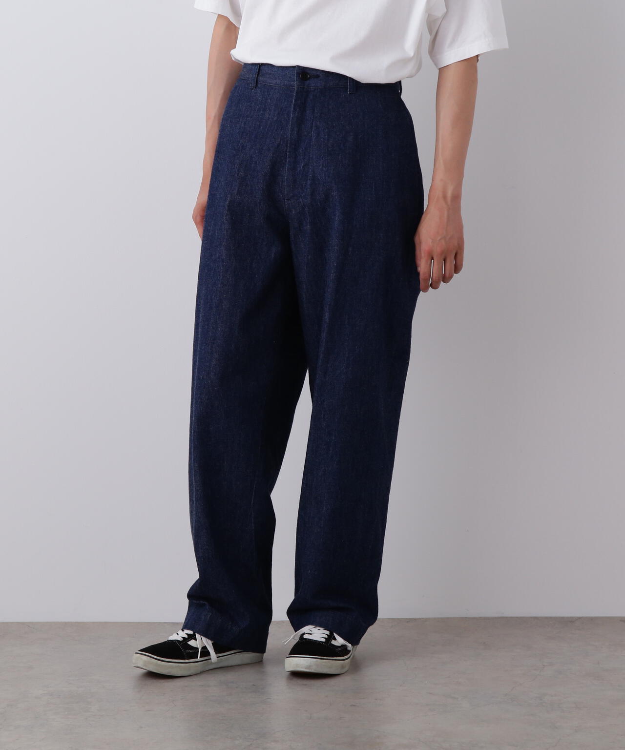 Y / 13oz ORGANIC COTTON DENIM ADJUSTER TROUSER | YLÈVE（イレーヴ