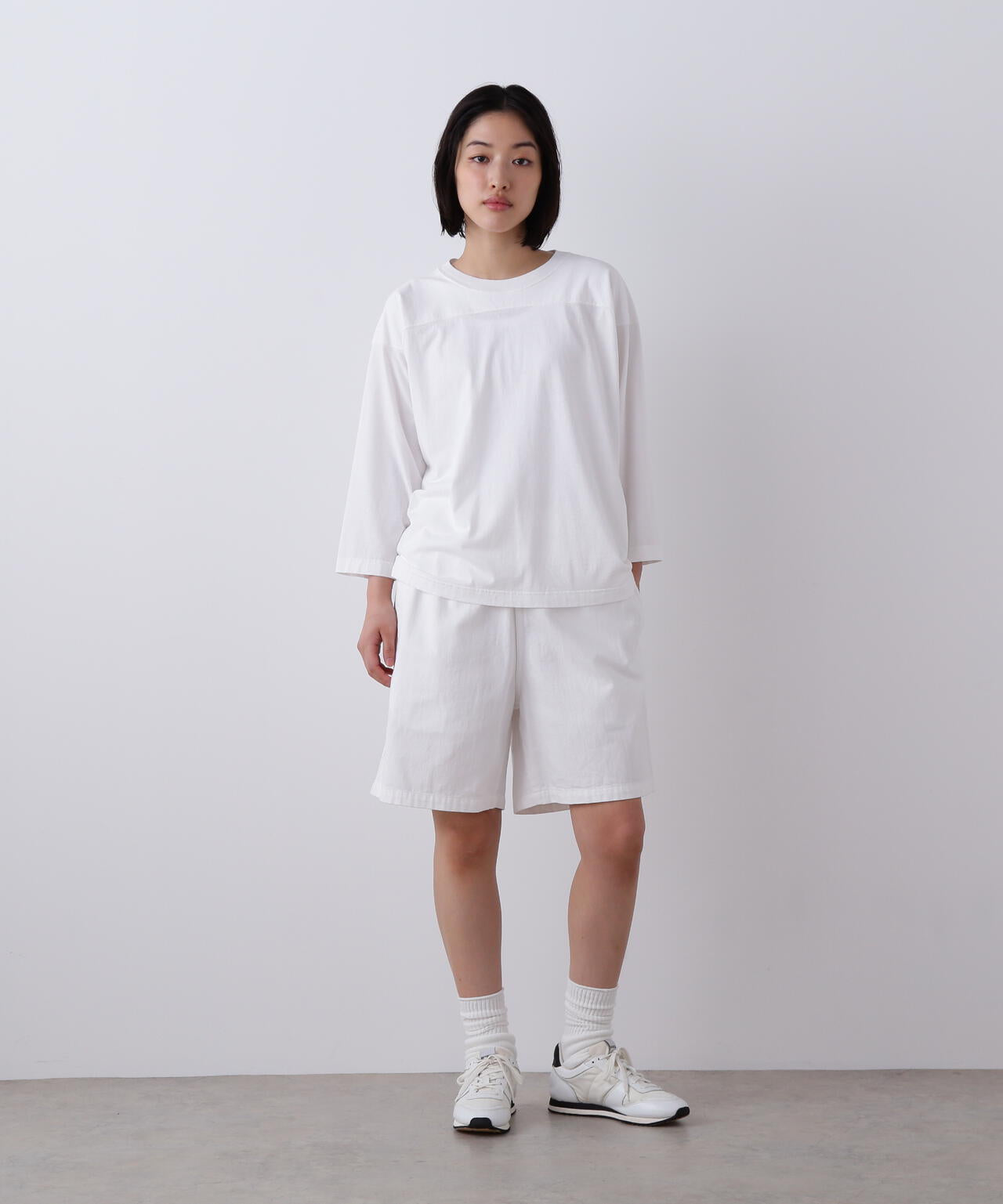 Ｙ / ORGANIC COTTON JERSEY FOOTBALL T-SHIRT