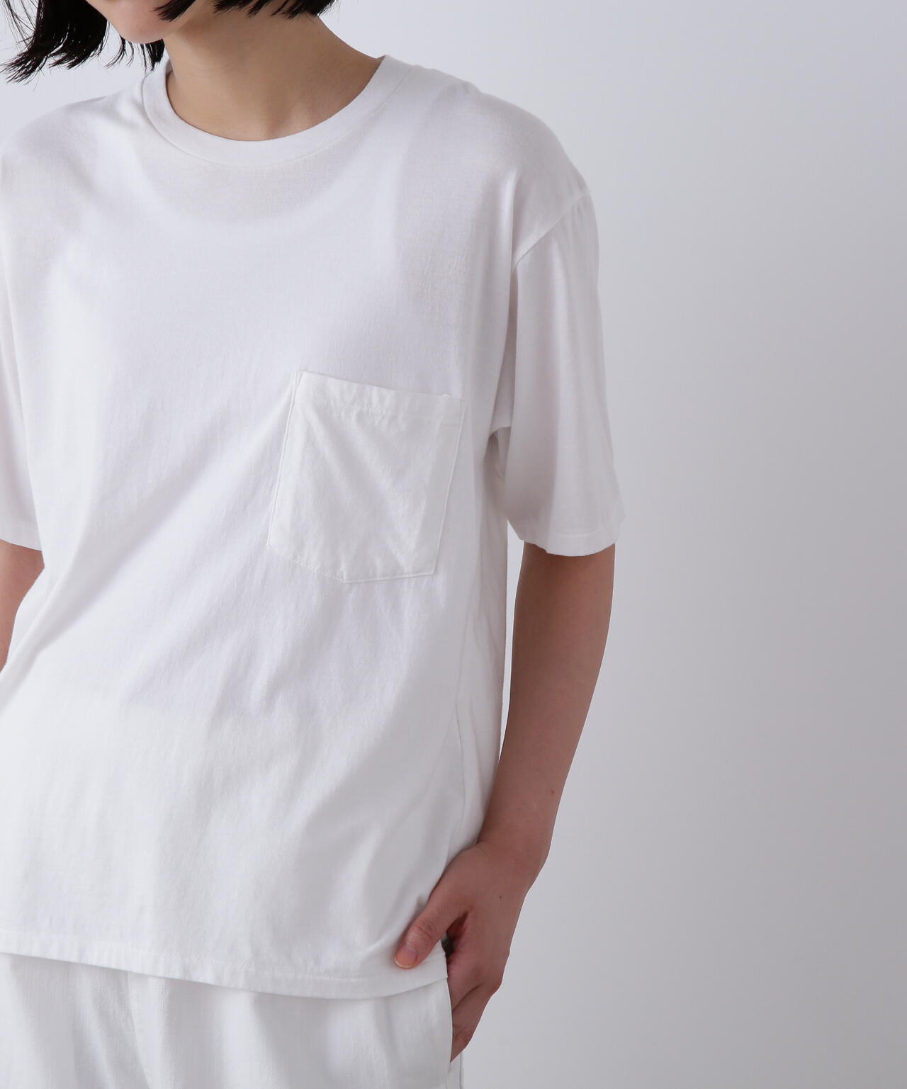 Y / SOFT ORGANIC COTTON JERSEY SHORT SLEEVE T-SHIRT | YLÈVE