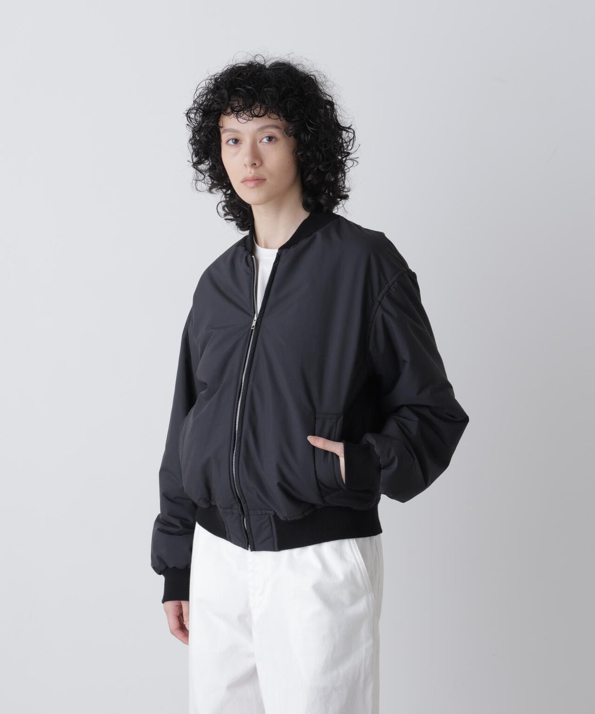 Ｙ /  [UNISEX] RECYCLE HIGH DENSITY POLYESTER PADDED BLOUSON