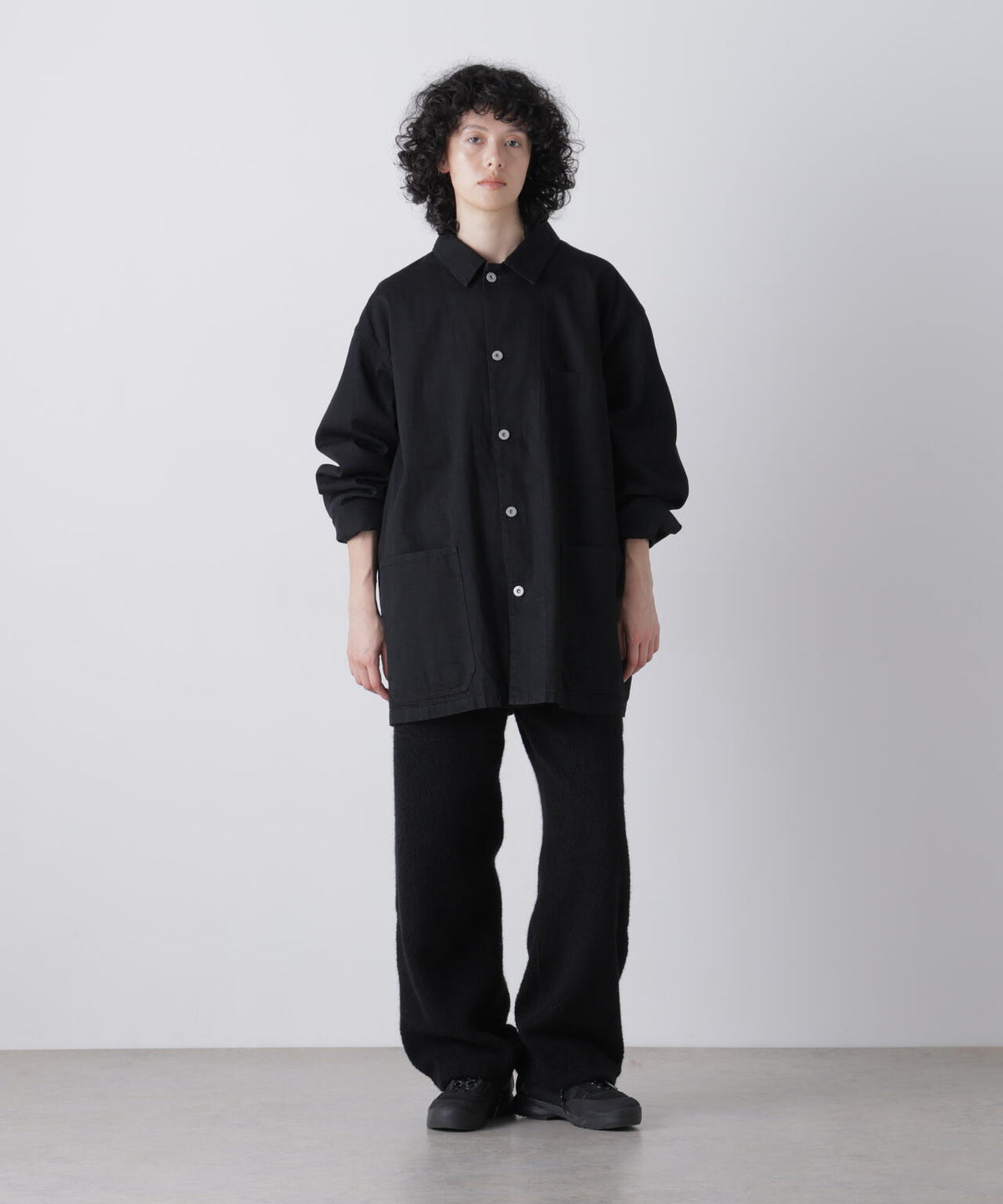 Ｙ /  [UNISEX] ORGANIC COTTON LIGHT DENIM COVERALL JACKET