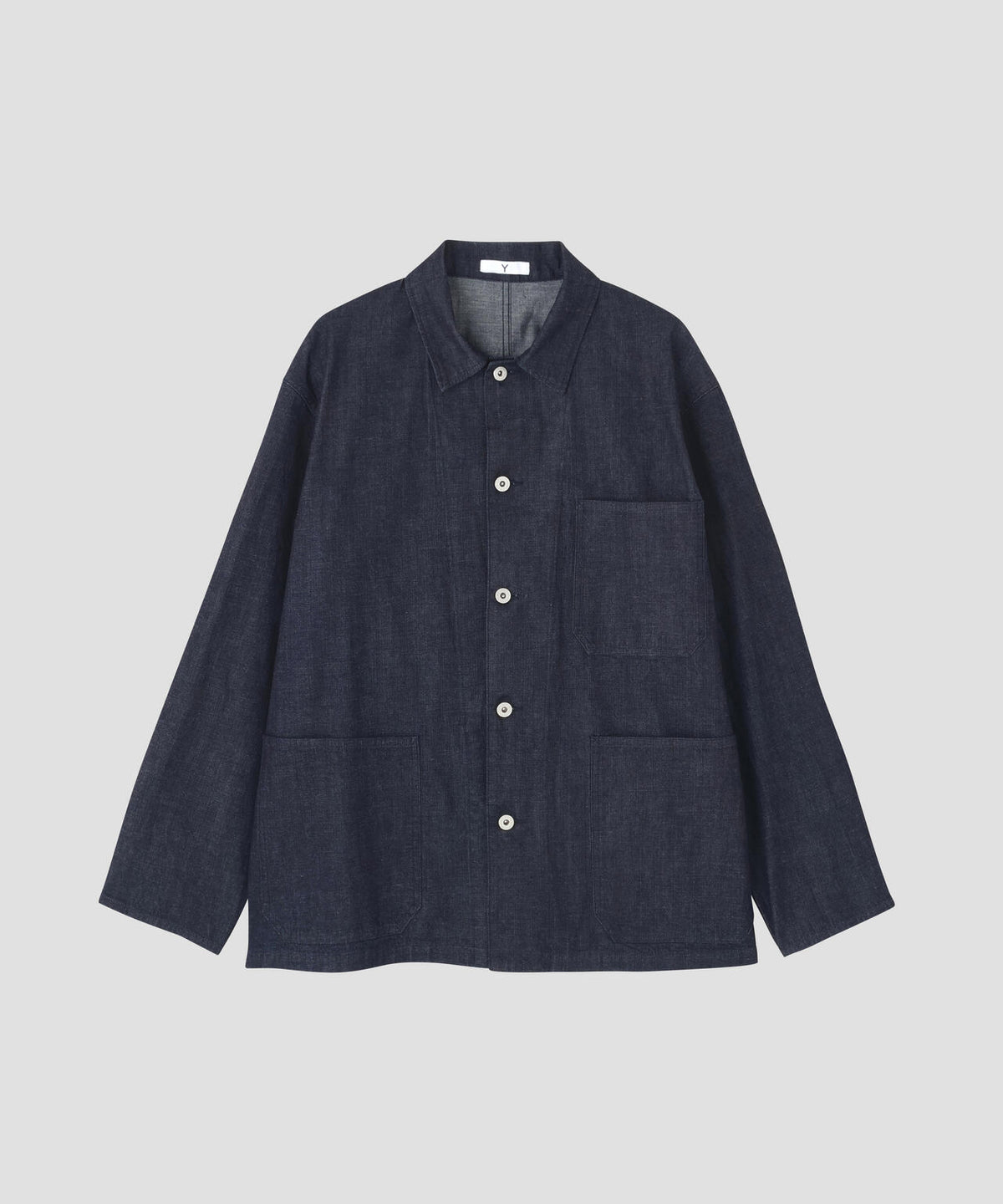 Ｙ /  [UNISEX] ORGANIC COTTON LIGHT DENIM COVERALL JACKET