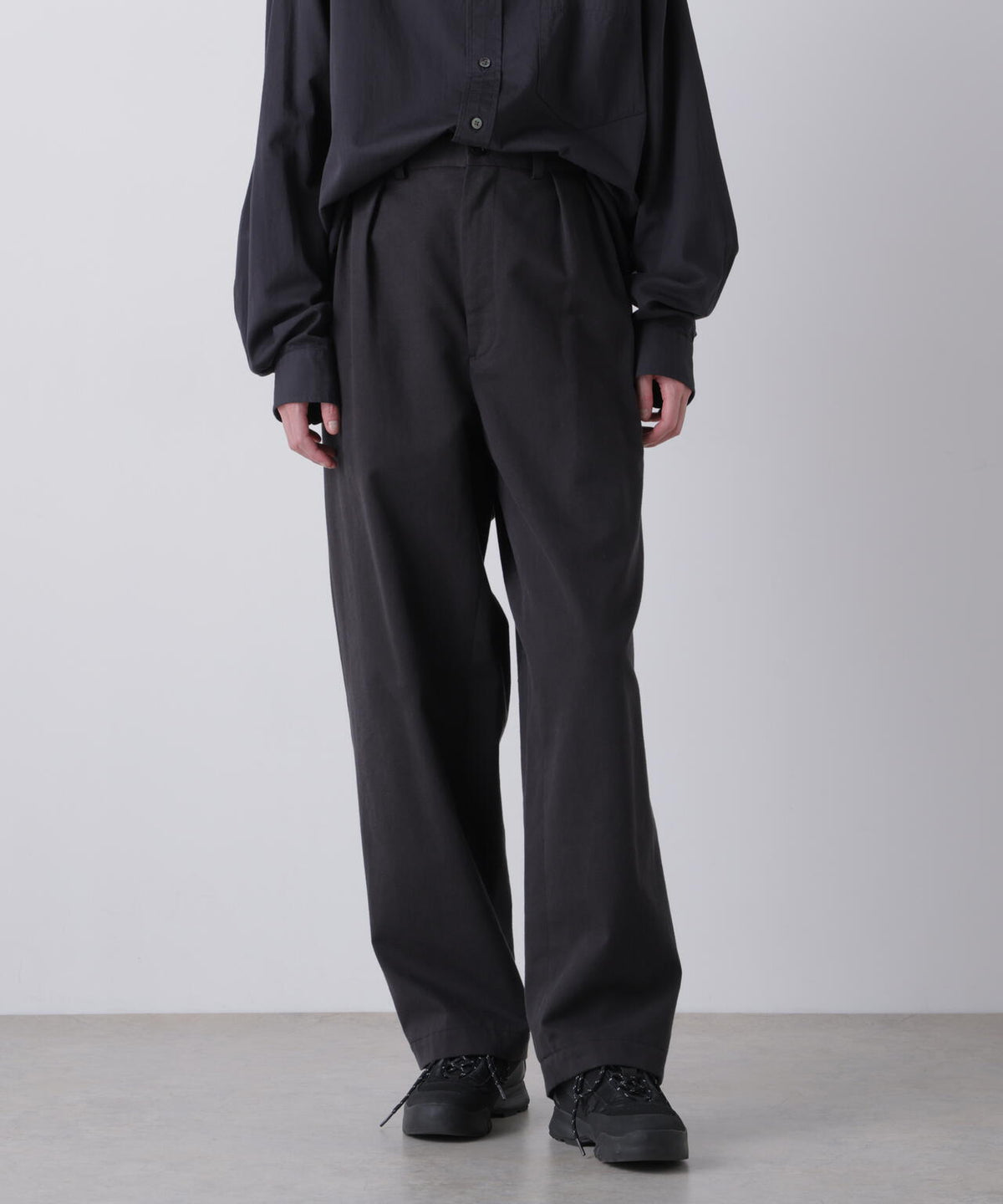 Ｙ /  [UNISEX] ORGANIC COTTON TENCEL CHINO TROUSERS