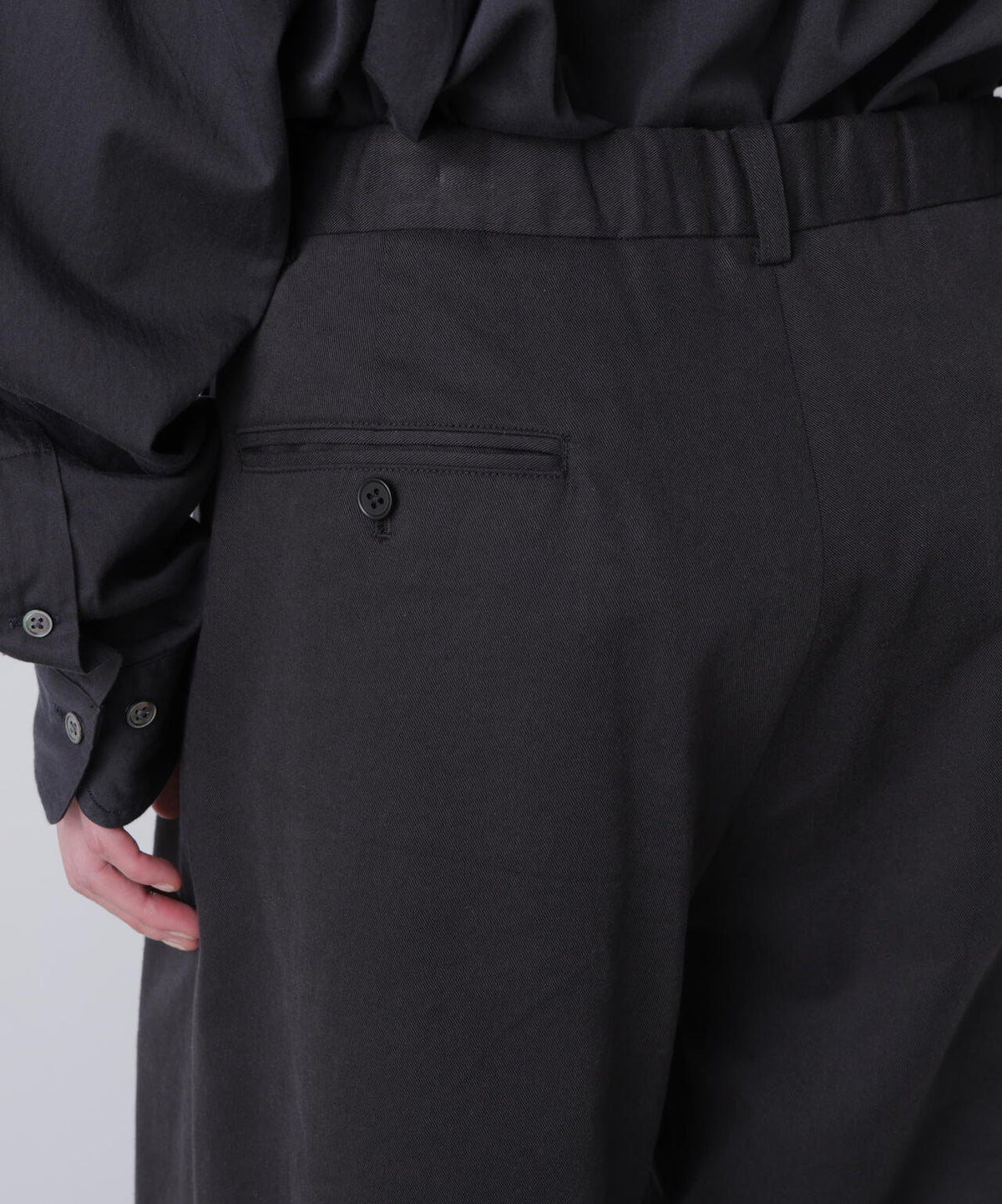 Ｙ /  [UNISEX] ORGANIC COTTON TENCEL CHINO TROUSERS