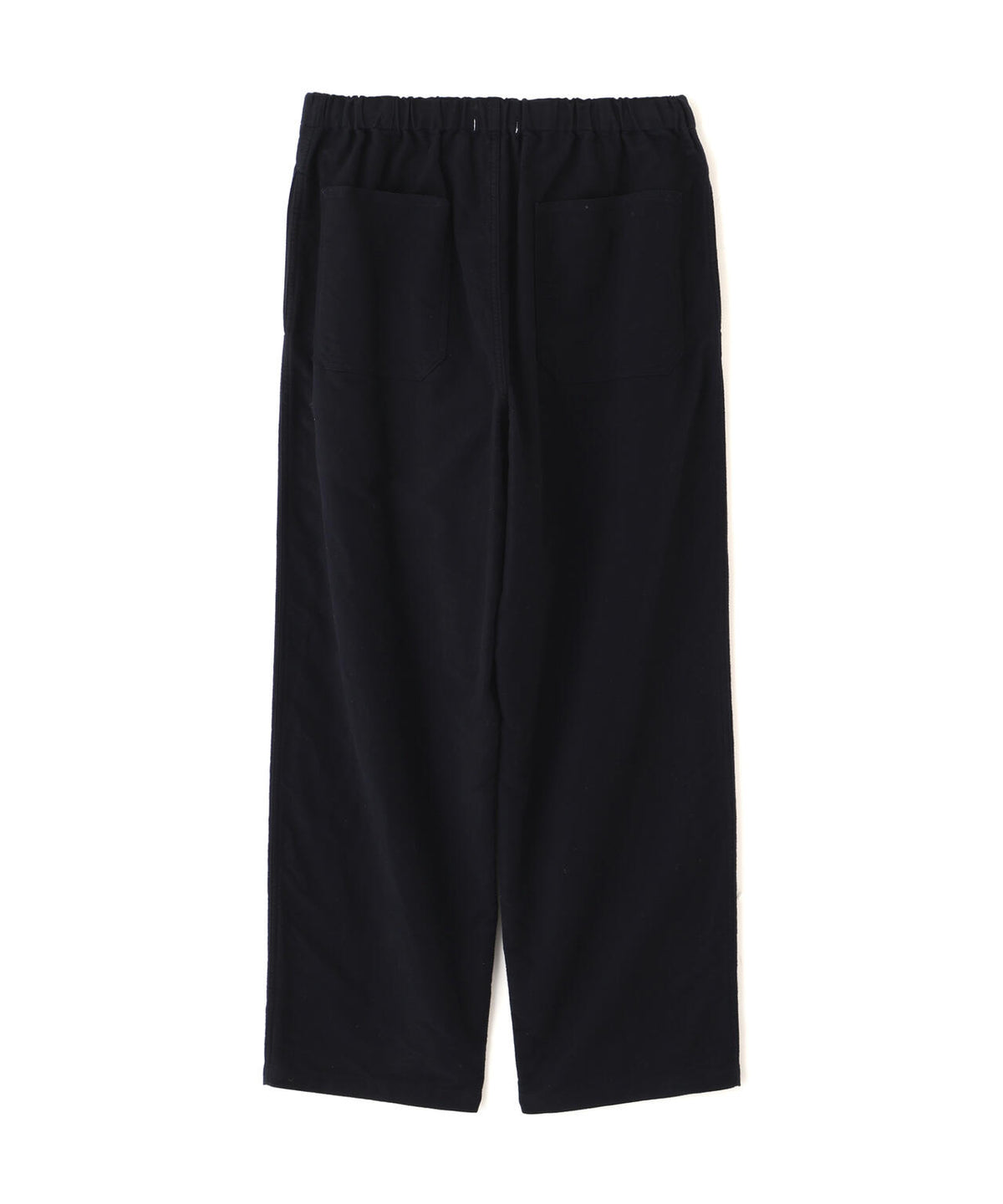 Ｙ /  [UNISEX] ORGANIC COTTON SOFT MOLESKIN TAPERED EASY TROUSERS