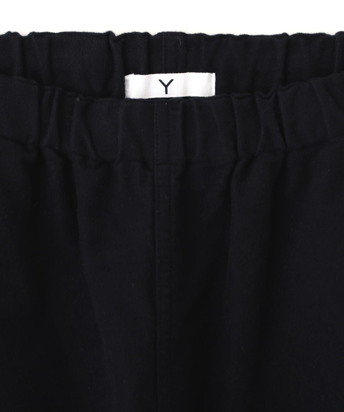 Ｙ /  [UNISEX] ORGANIC COTTON SOFT MOLESKIN TAPERED EASY TROUSERS