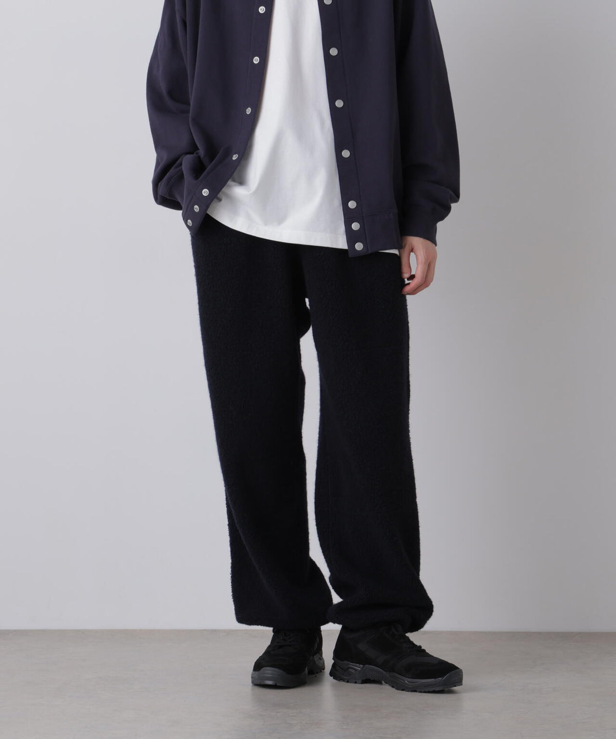 Ｙ /  [UNISEX] RECYCLED WOOLEN PILE PANTS