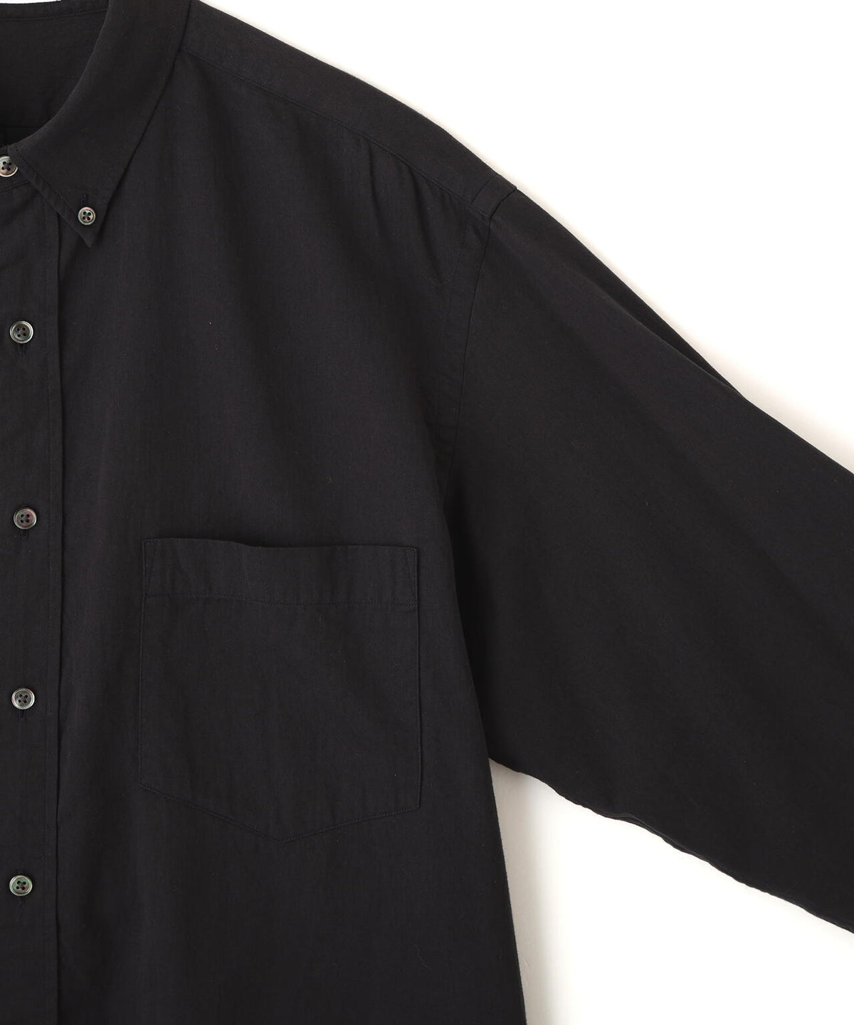 Ｙ /  [UNISEX] ORGANIC COTTON WASHER SATIN BD SHIRT