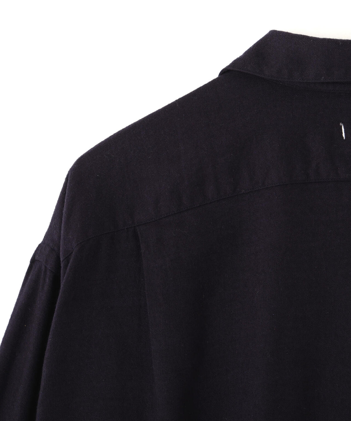 Ｙ /  [UNISEX] BRUSHED ORGANIC COTTON TENCEL OPEN COLLAR SHIRT