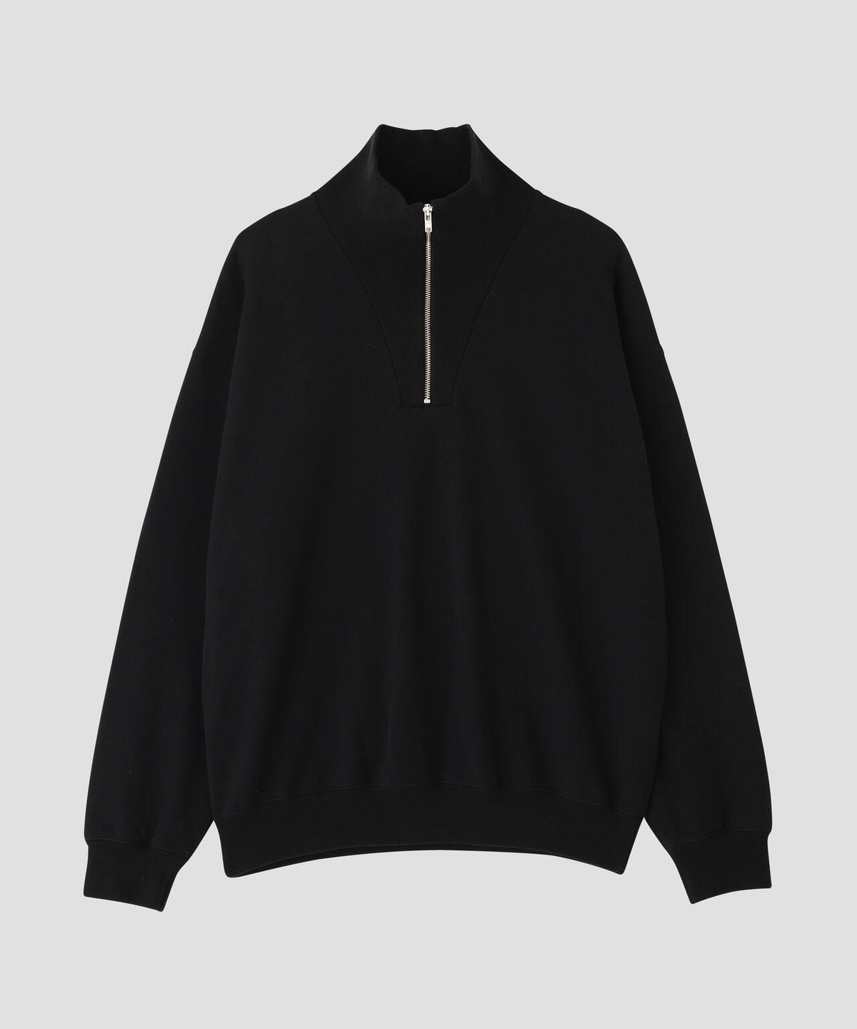 Ｙ /  [UNISEX] ORGANIC COTTON BLEND HEAVY WEIGHT FLEECE HALF ZIP
